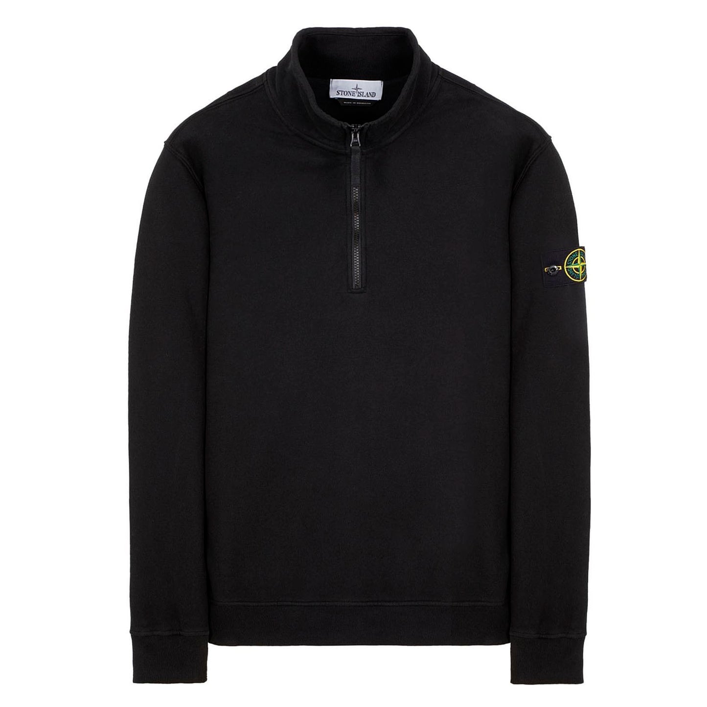 Зіп светр Stone Island Logo-Patch Crewneck Sweatshirt