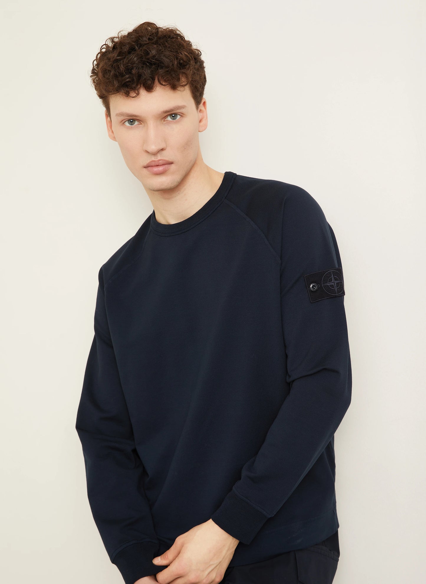 Світшот чоловічий Stone Island Ghost Piece Logo Crewneck