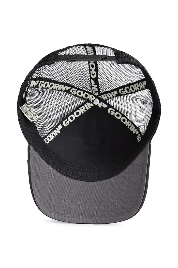 Кепка чоловіча Goorin Bros The Lone Wolf Trucker Hat - Black