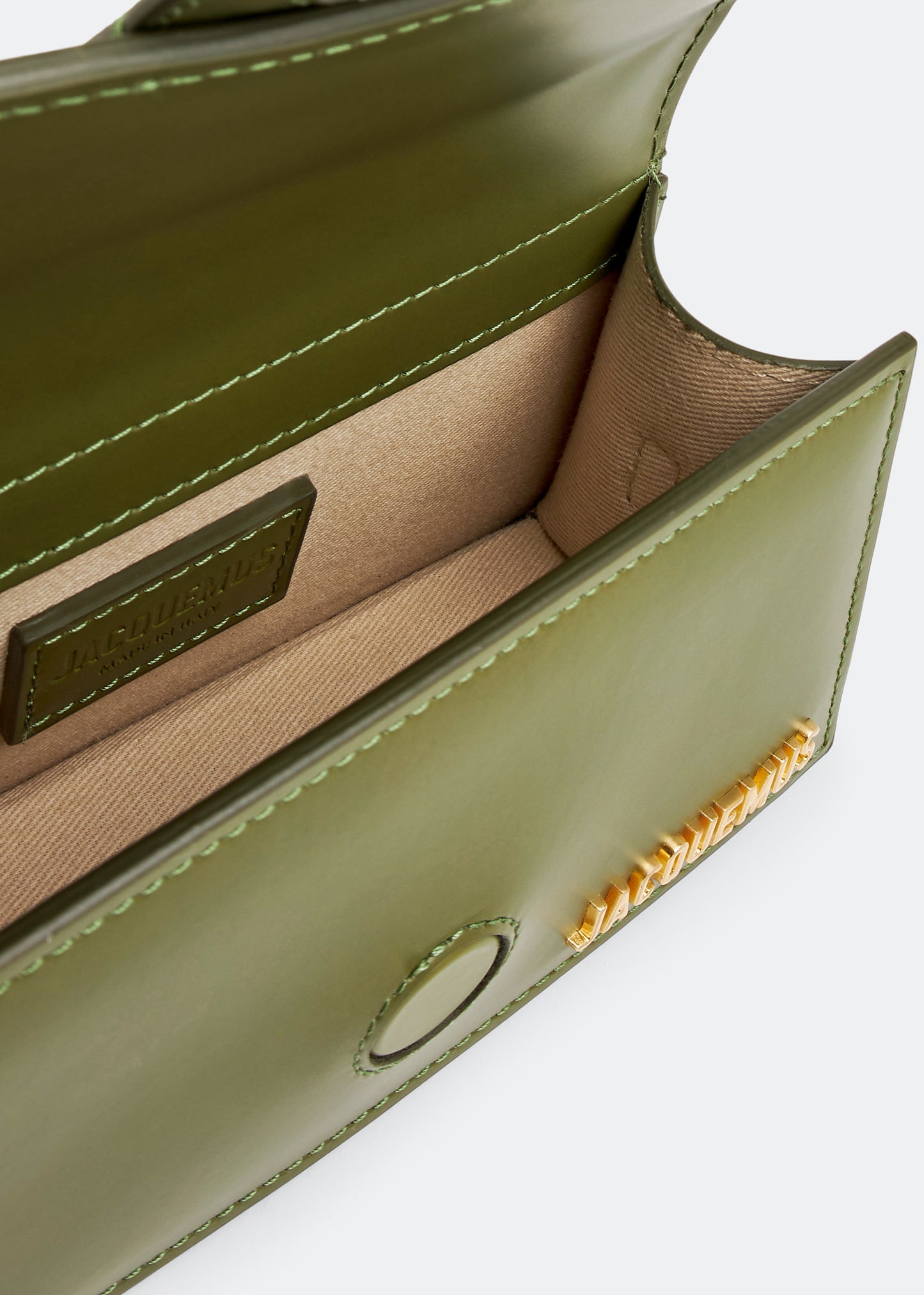 Сумка жіноча Jacquemus Khaki Les Classiques 'Le Bambino'