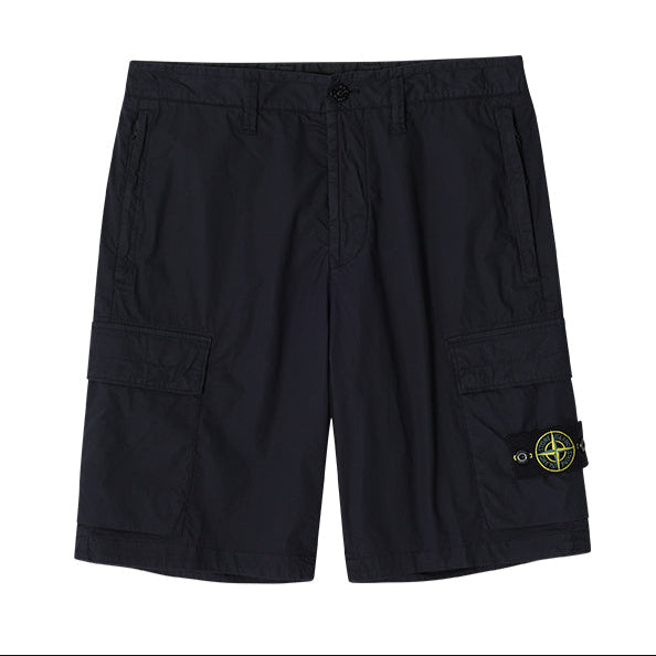 Шорти чоловічі Stone Island Logo Patch Bermuda Shorts in Navy