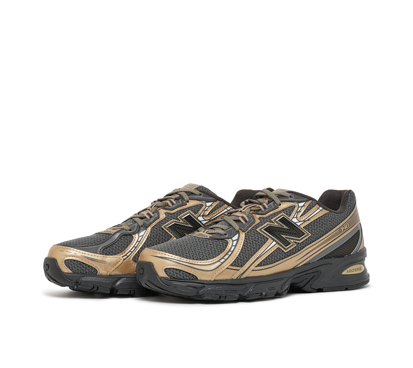 Кросівки унісекс New Balance 740v2 'Black Castlerock Gold'