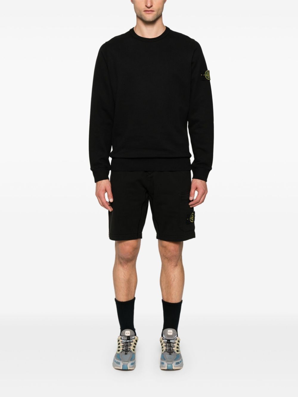 Светер чоловічий Stone Island Logo Patch Crewneck Sweatshirt