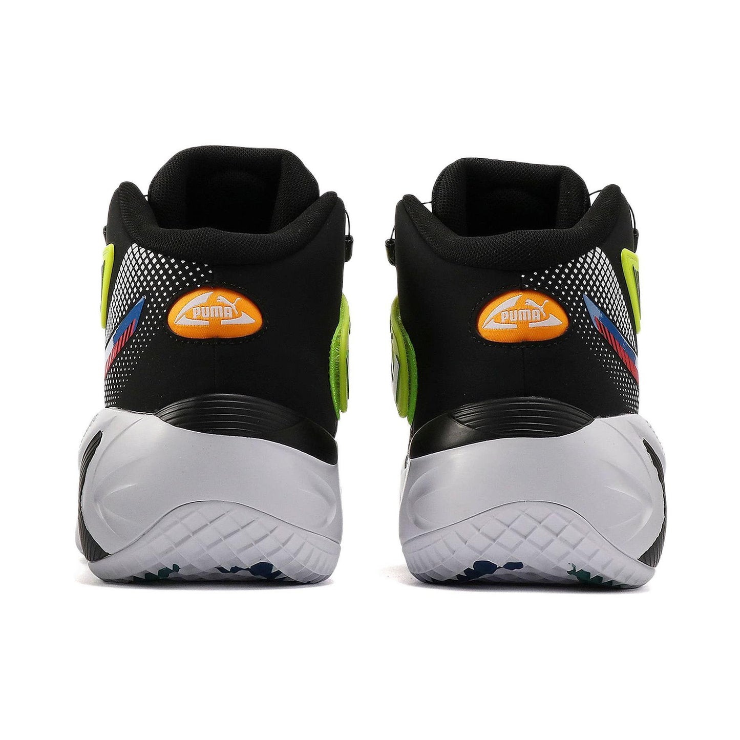 Кросівки чоловічі Puma Disc Rebirth Black Yellow Alert
