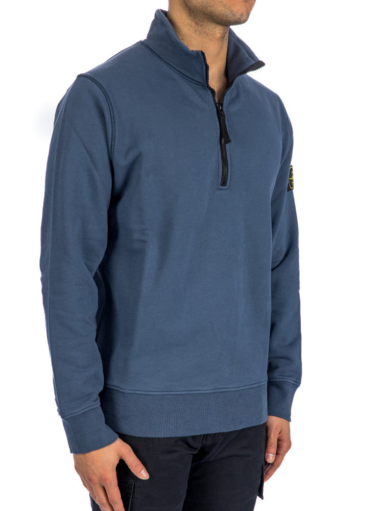 Светр чоловічий Stone Island Compass-Badge Funnel Neck Sweatshirt
