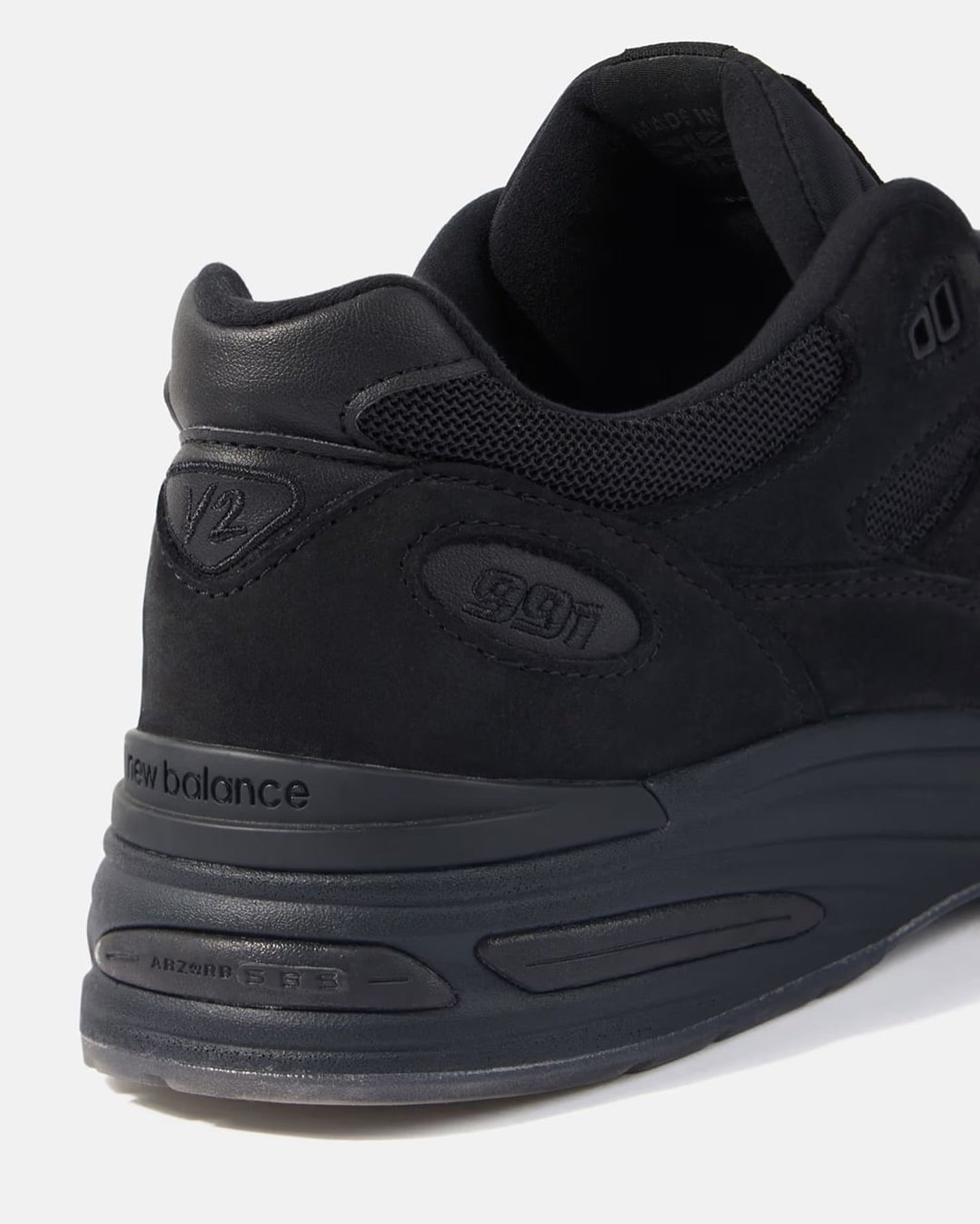 Кроссовки мужские Stone Island x 991v2 Made in England Ghost Pack - Black