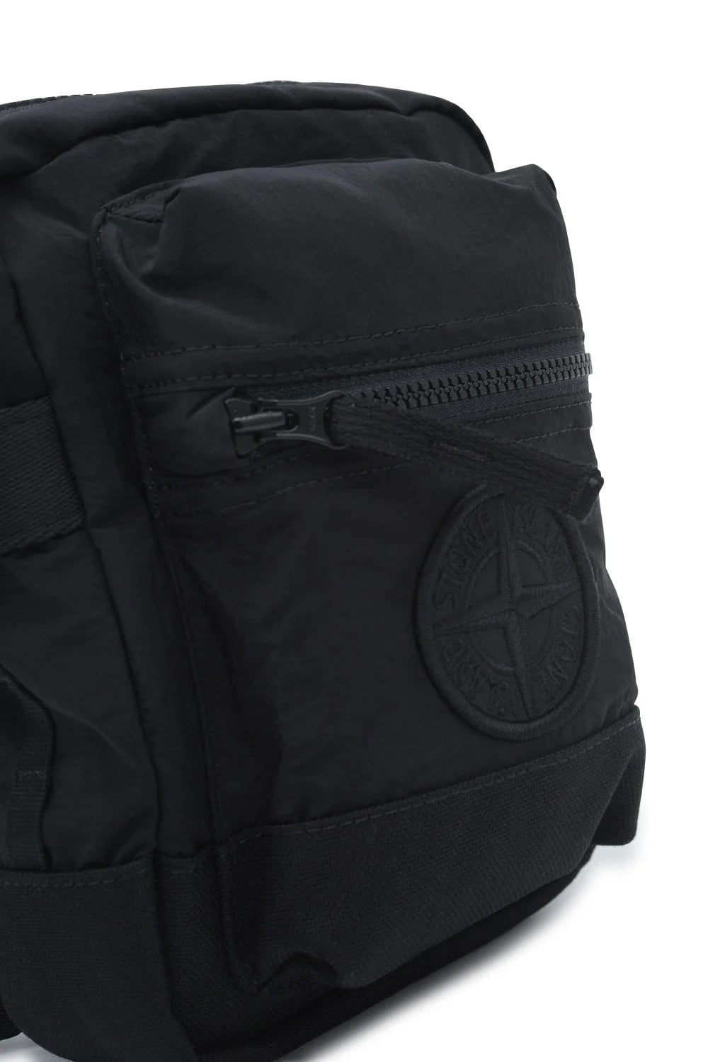 Сумка чоловіча Stone Island Embroidered Zipped Messenger Bag