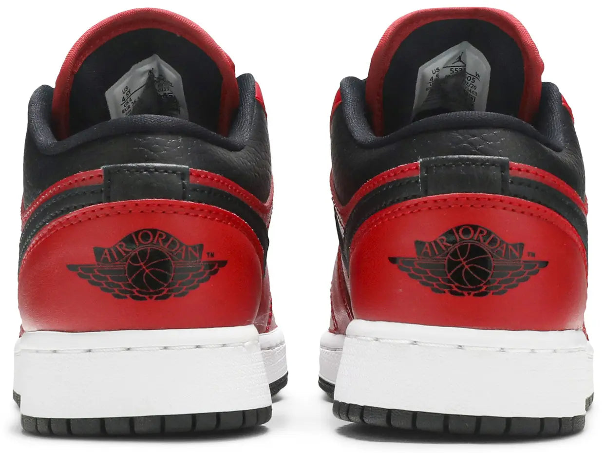 Кросівки жіночі Air Jordan 1 Low Gym Red Black
