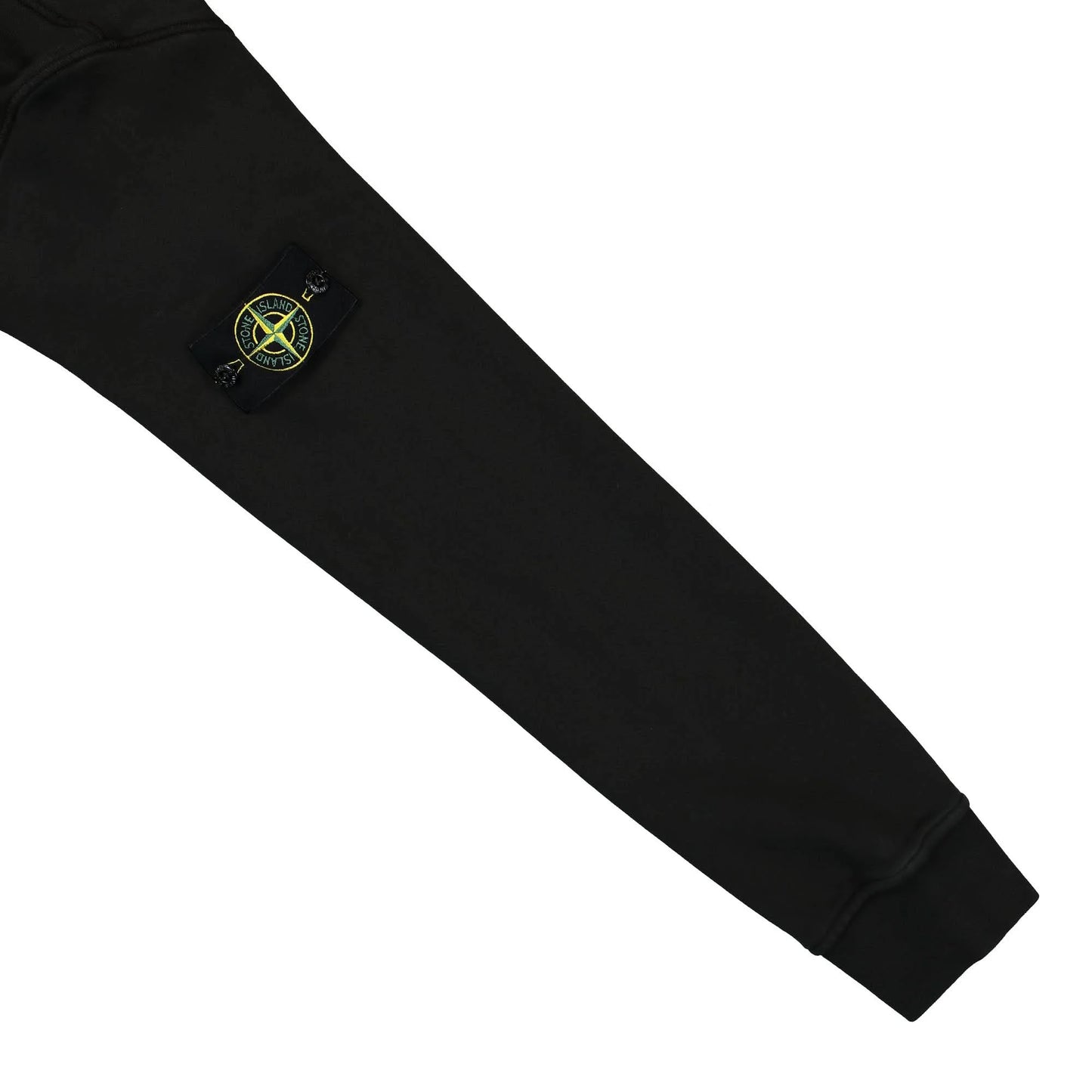 Кофта з капюшоном Stone Island Logo Patch Hoodie in Black