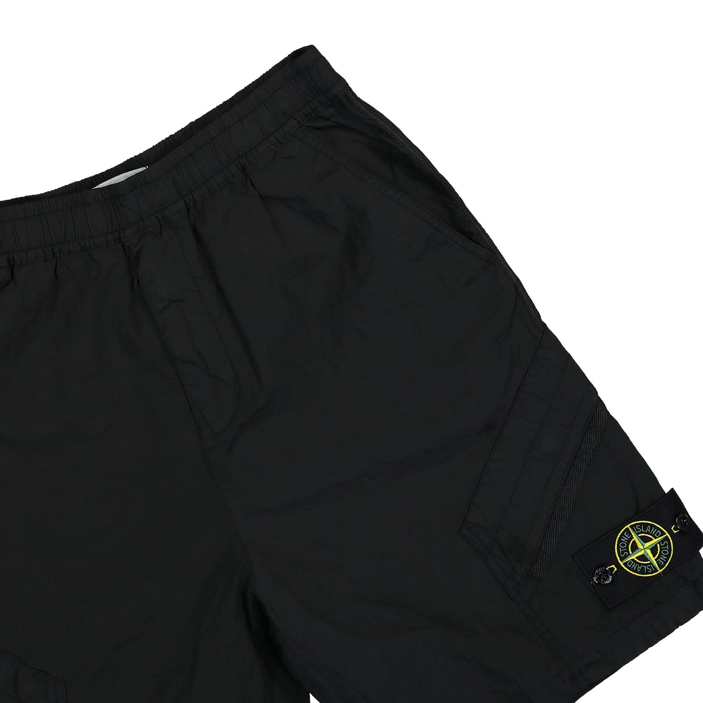 Шорти чоловічі Stone Island Black Patch Shorts