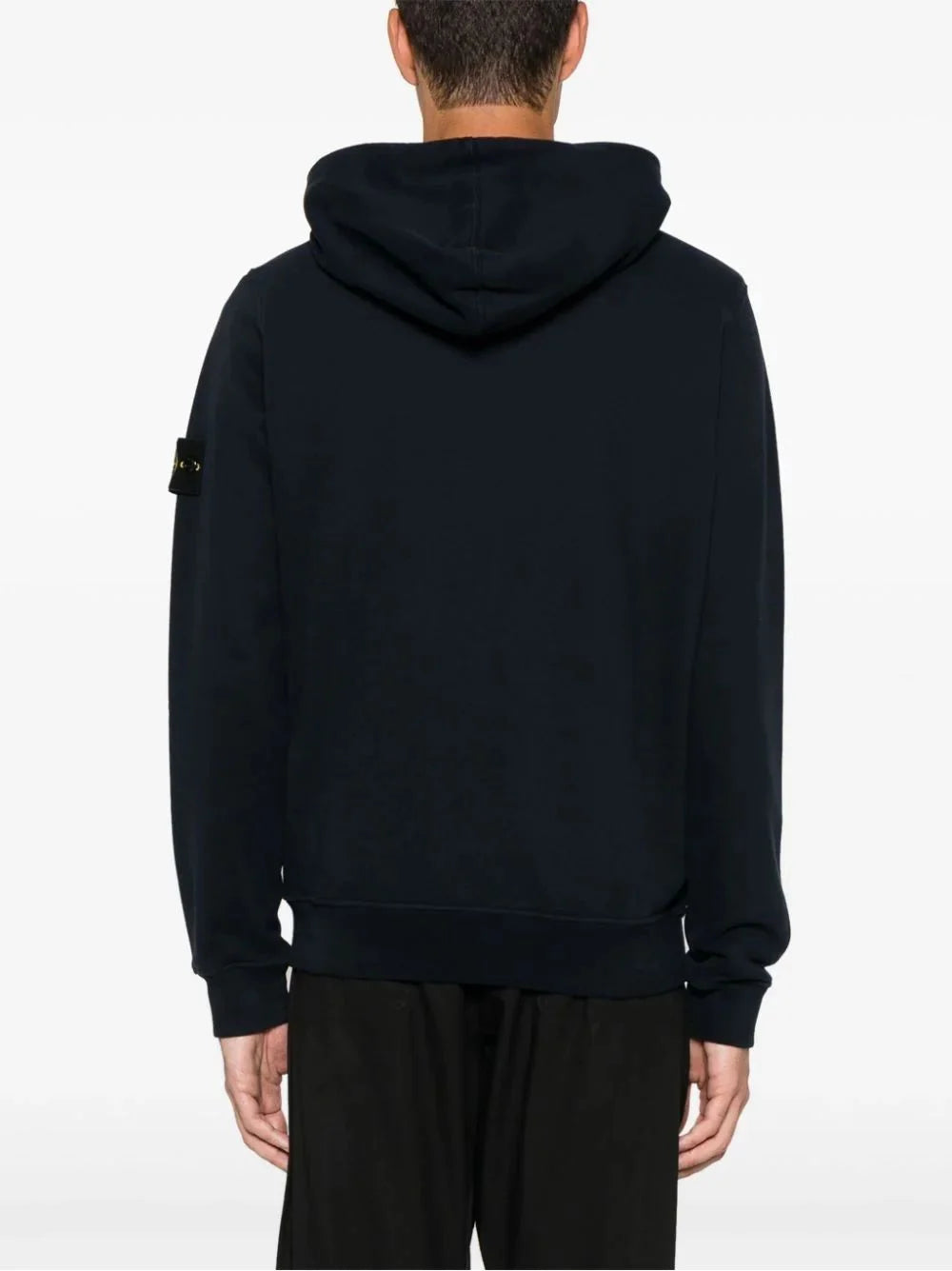 Кофта з капюшоном Stone Island Navy Patch Zip Hoodie