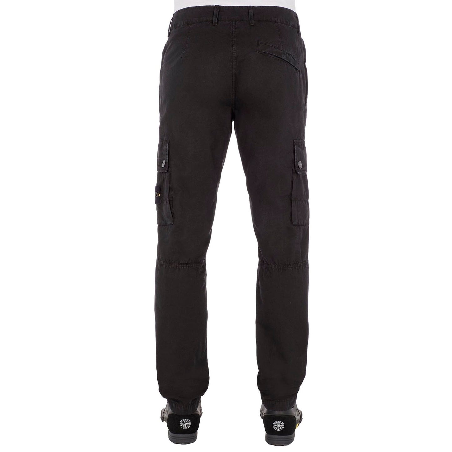 Штани чоловічі Stone Island Black Patch Cargo Pants