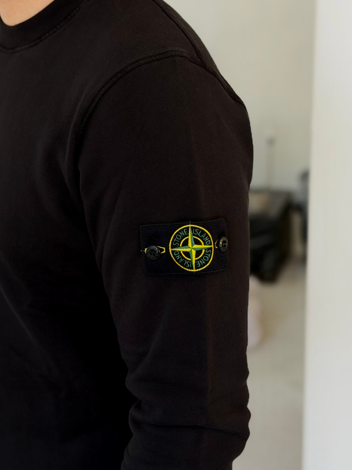 Світер чоловічий Stone Island Logo Patch Crewneck Sweatshirt
