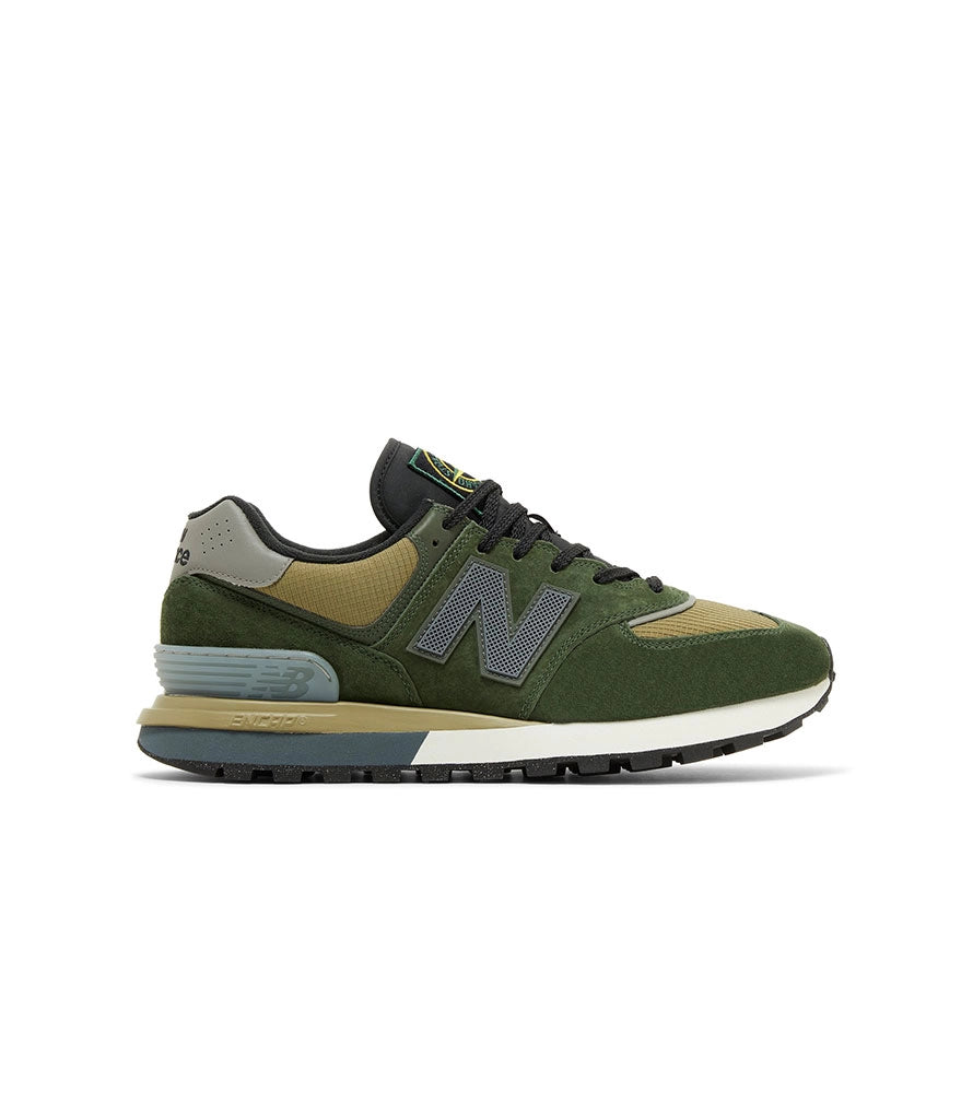 Кроссовки мужские New Balance Stone Island x 574 Legacy 'Dark Green'