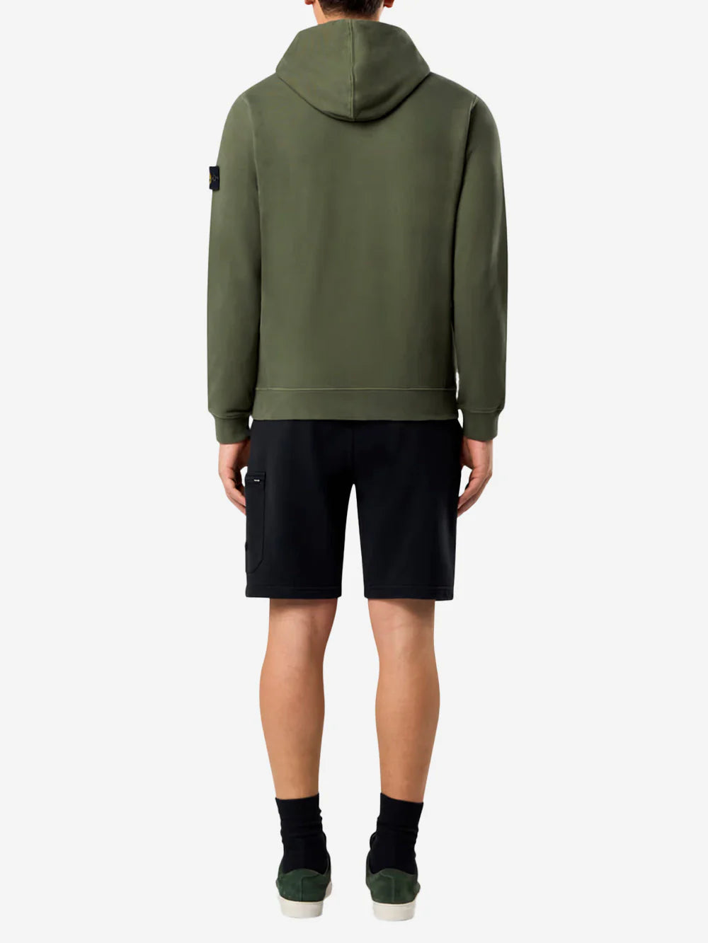 Кофта з капюшоном Stone Island Khaki Zip Hoodie