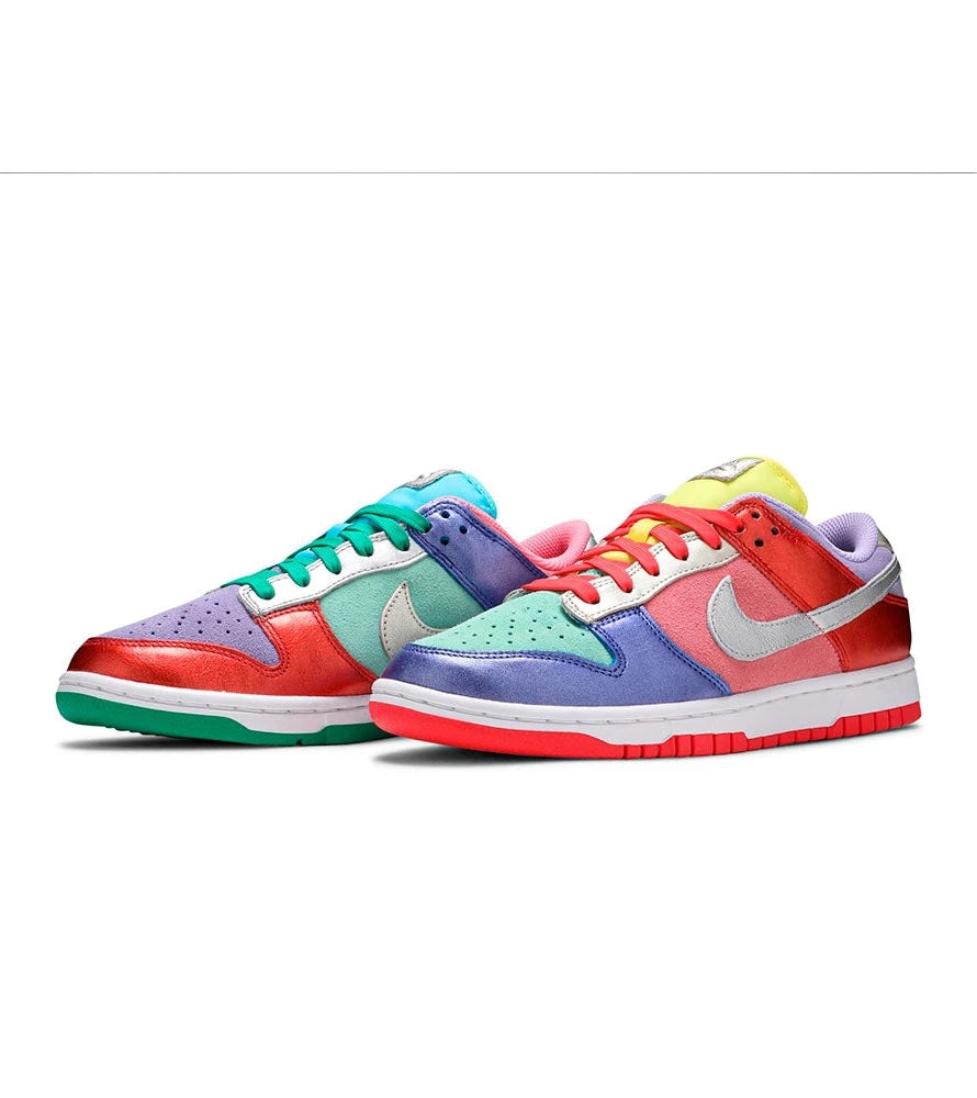 Кросівки жіночі Nike Dunk Low Metallic Mismatch Multi