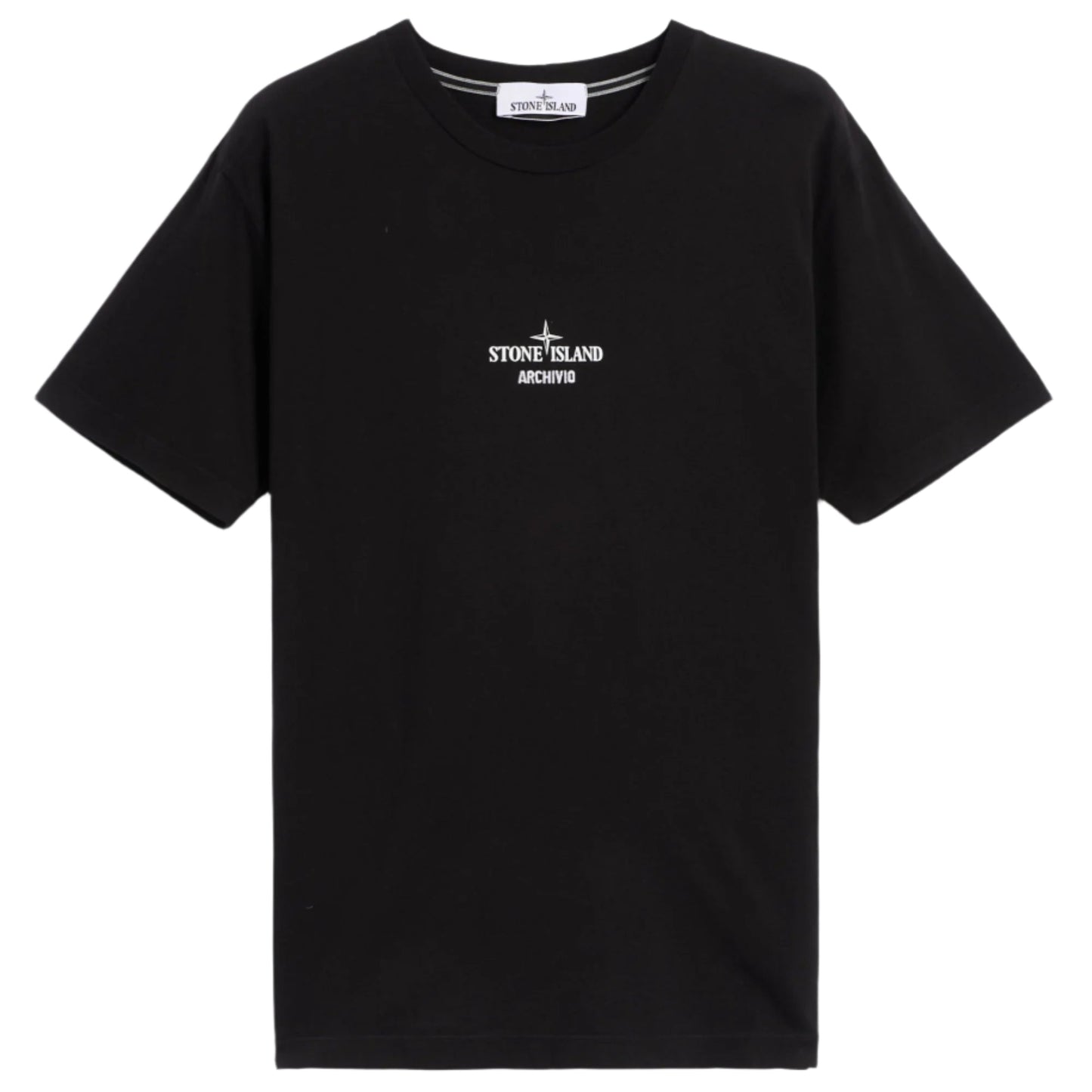 Футболка чоловіча Stone Island Black 'Archivio' T-Shirt