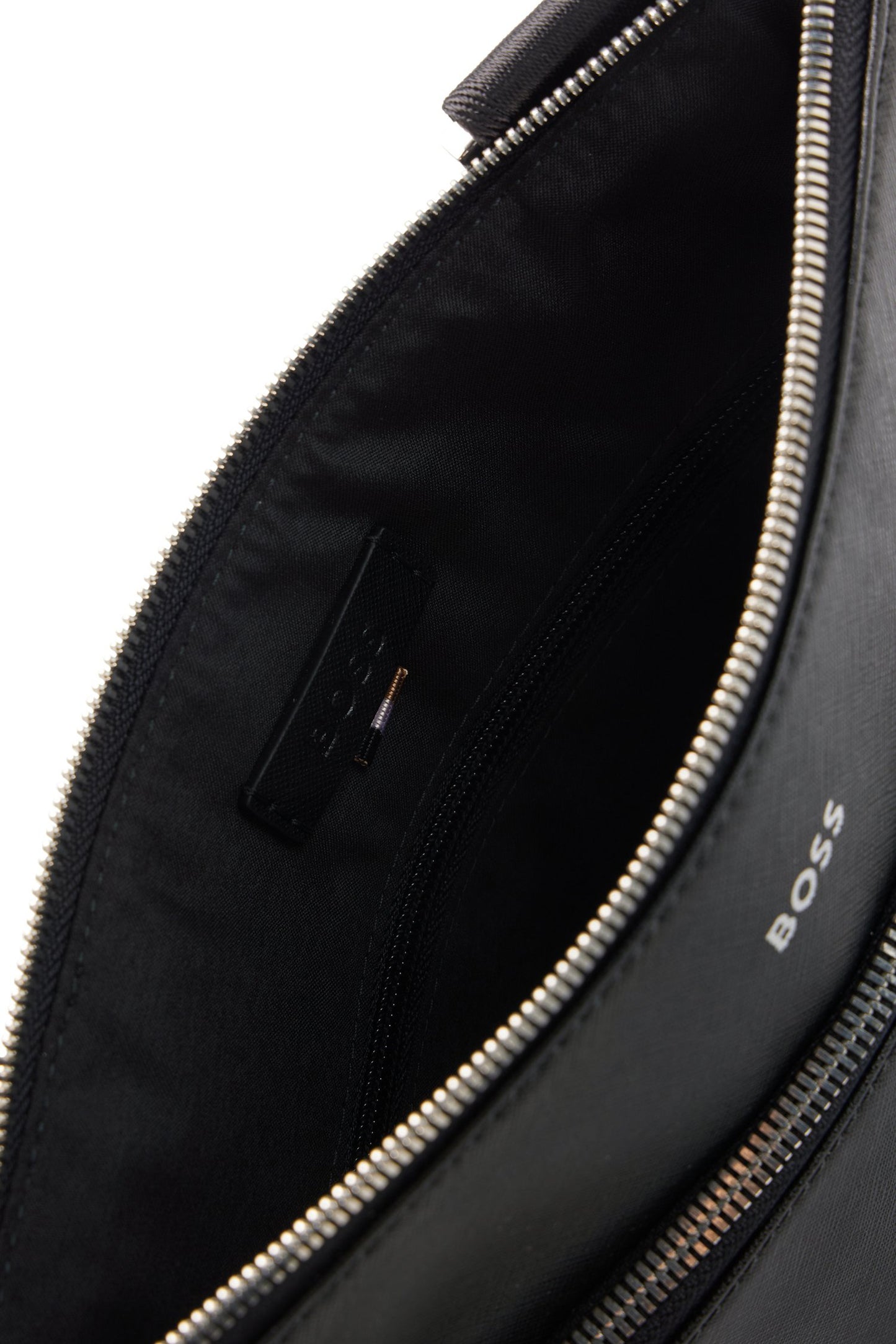Сумка мужская Boss Leather Messanger in Black