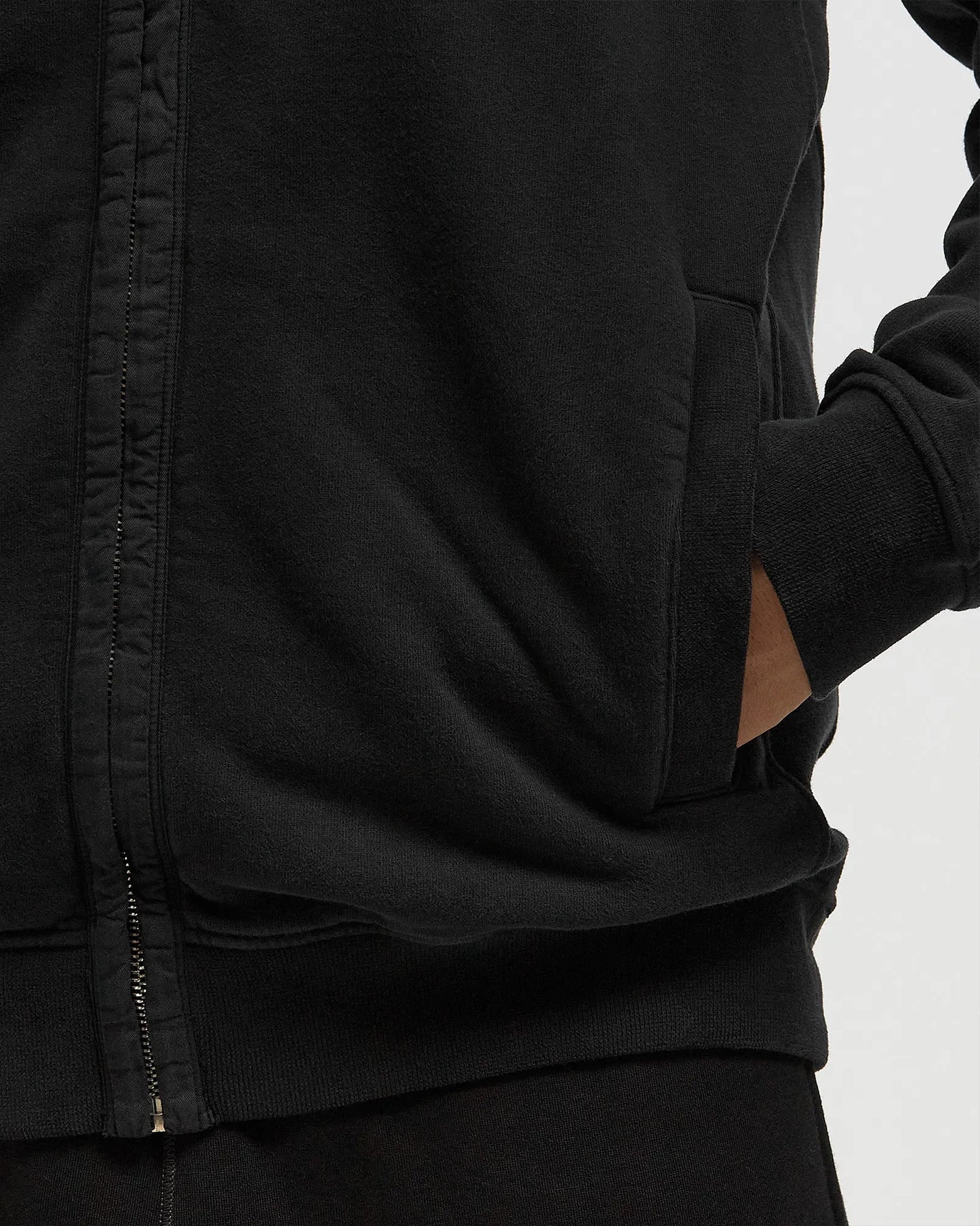 Худі чоловіче Stone island Compass Patch Zip-Up Hoodie