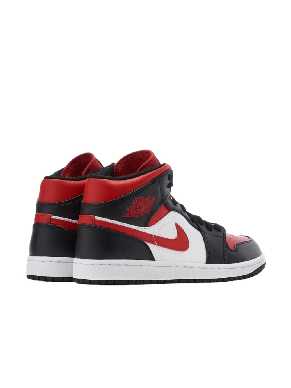 Кроссовки мужские Air Jordan 1 Mid Bred Toe Mens