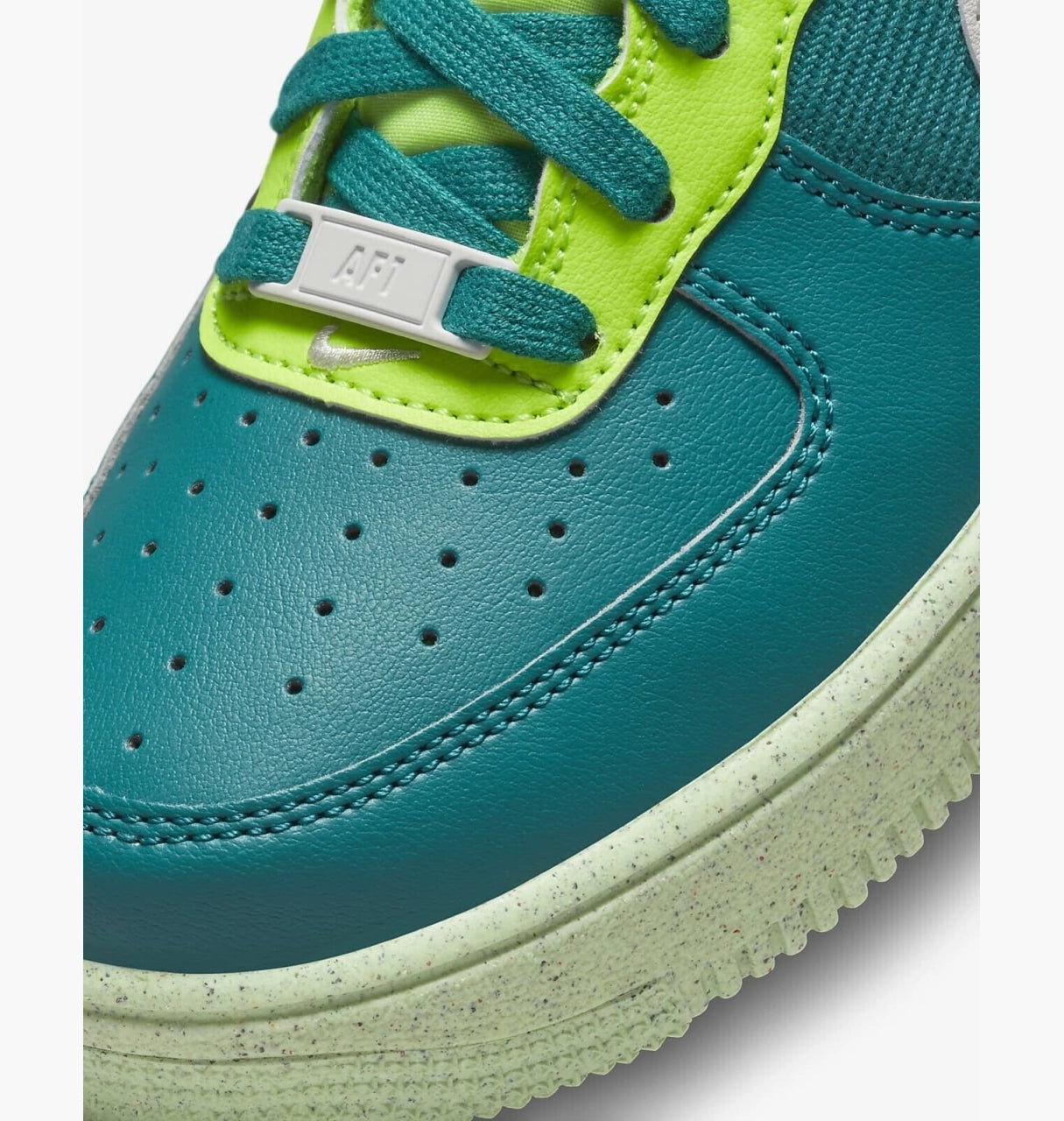 Кросівки жіночі Nike (GS) Nike Air Force 1 Crater Next Nature 'Bright Spruce Volt'