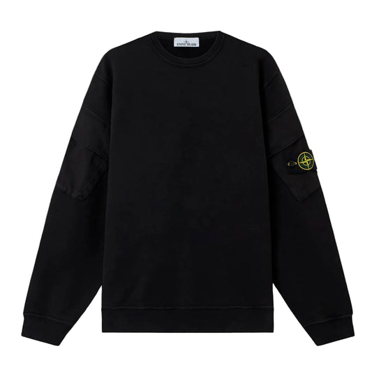 Светр чоловічий Stone island  Logo Patch Crewneck Sweater