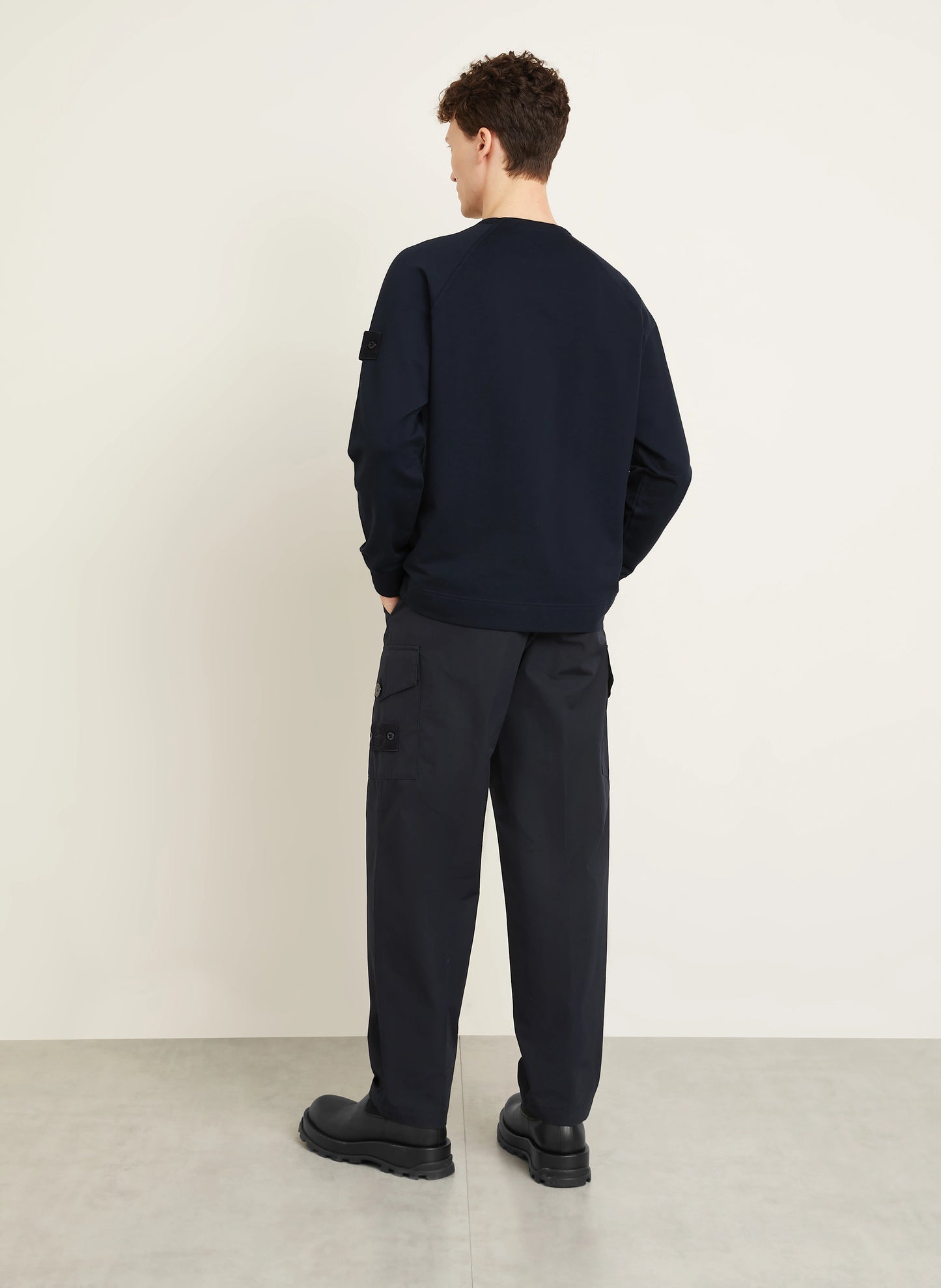 Світшот чоловічий Stone Island Ghost Piece Logo Crewneck