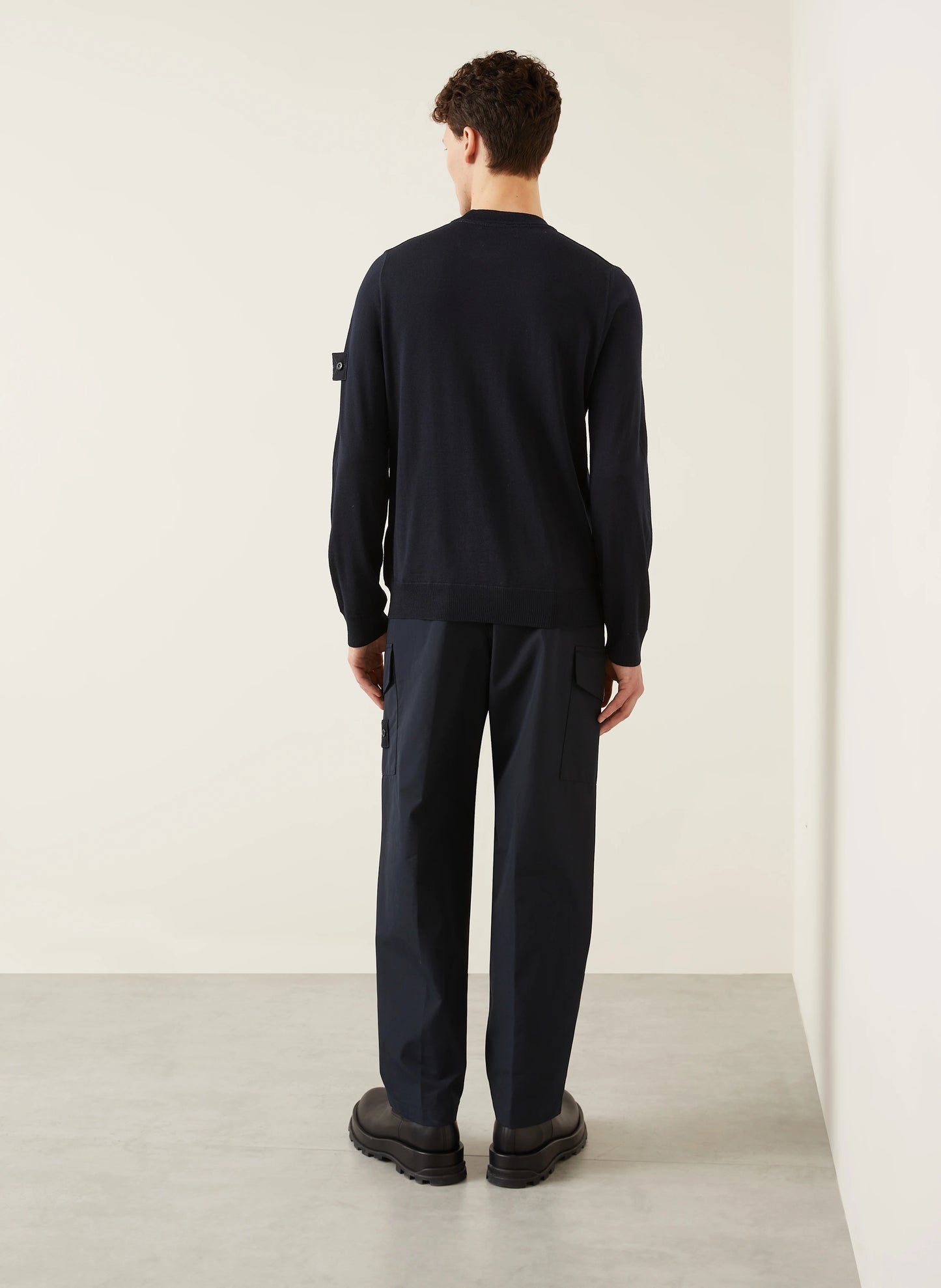 Світшот чоловічий Stone Island Ghost Piece Logo Crewneck