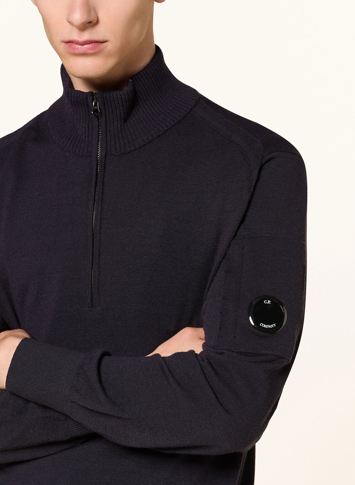 Світшот чоловічий C.P. Company Pullover With Zipper