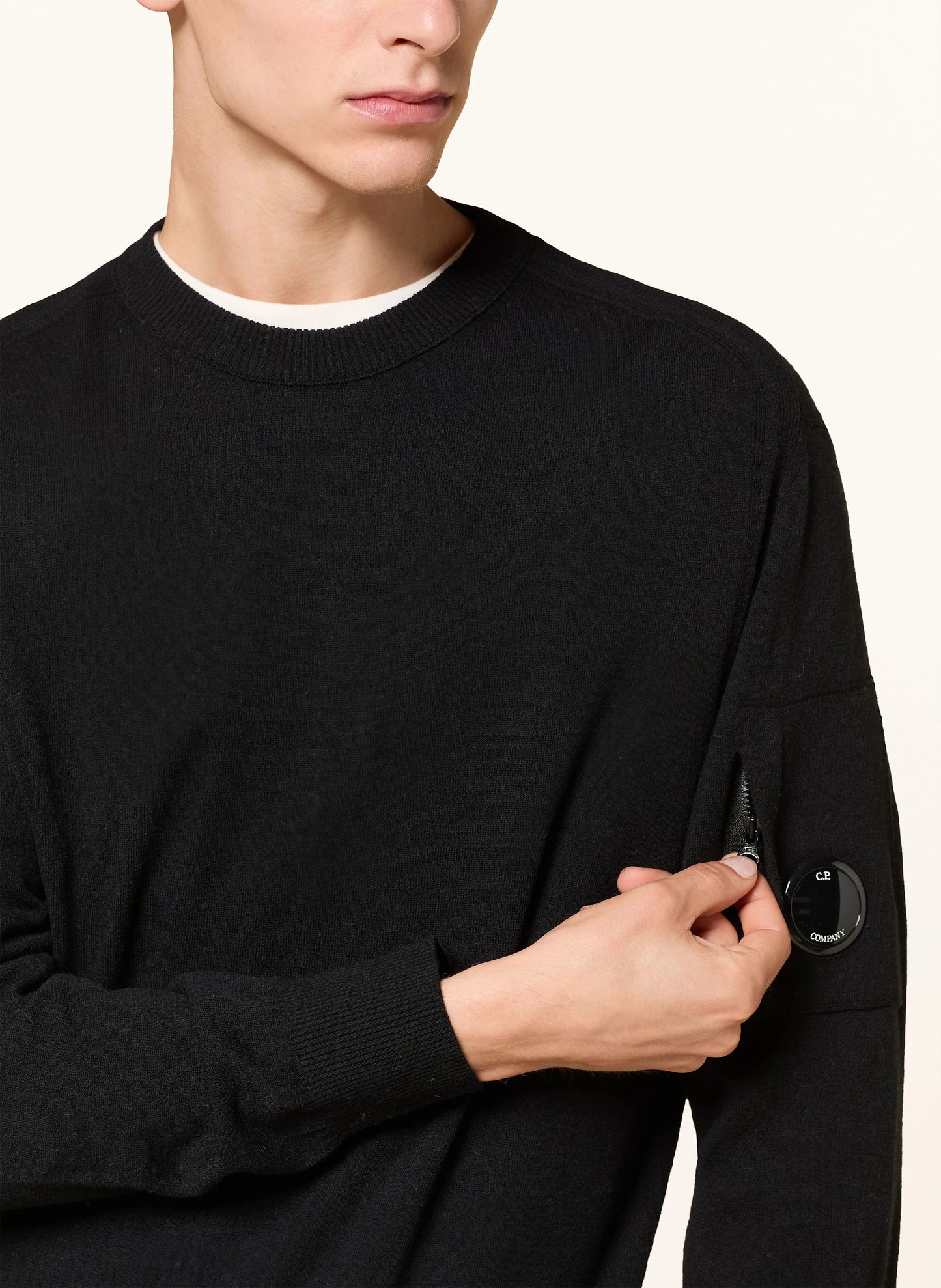 Світшот чоловічий C.P. Company  Extrafine Merino Wool Crewneck