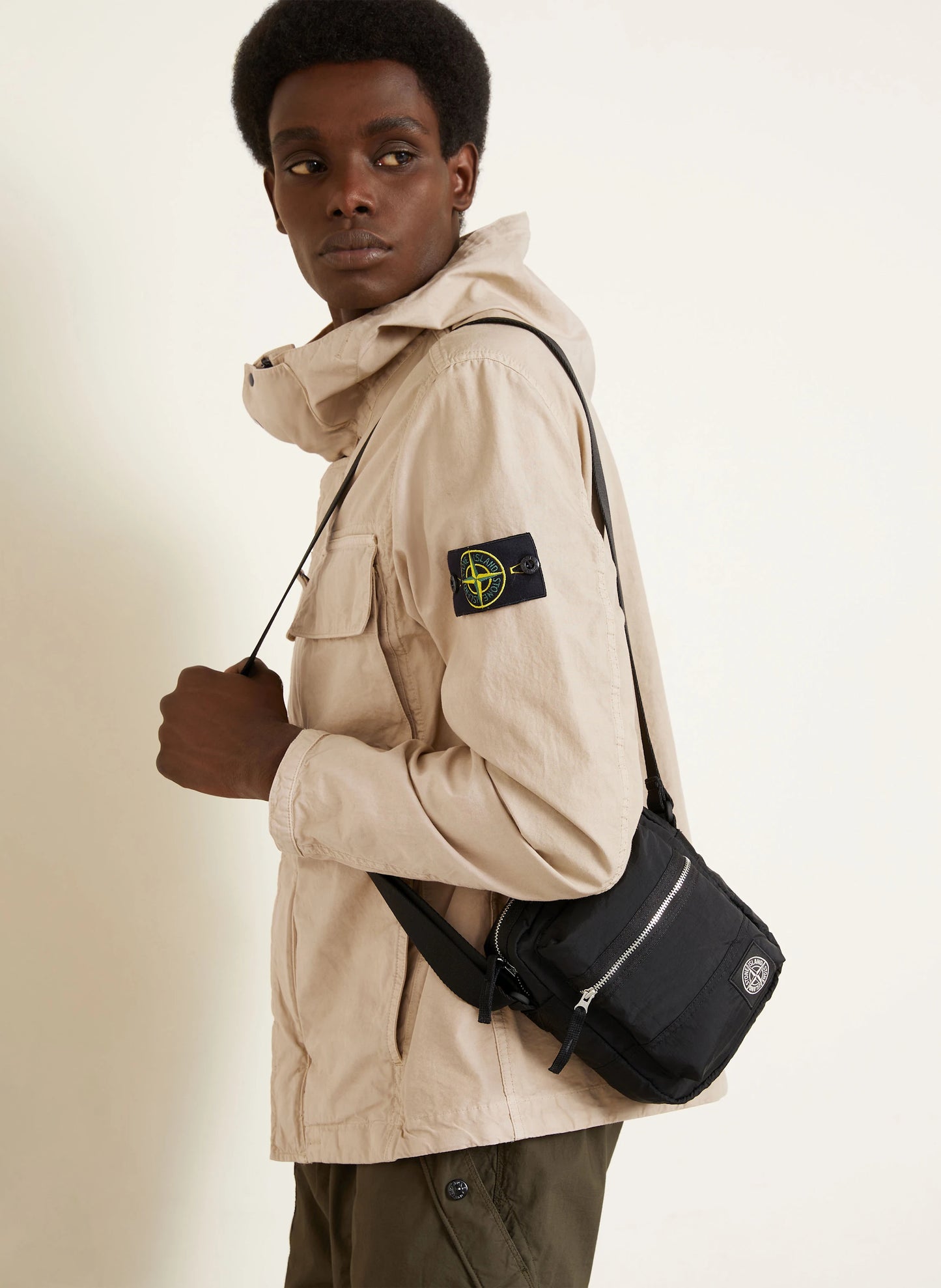 Мессенджер чоловічий Stone Island in Nylon ECONYL®