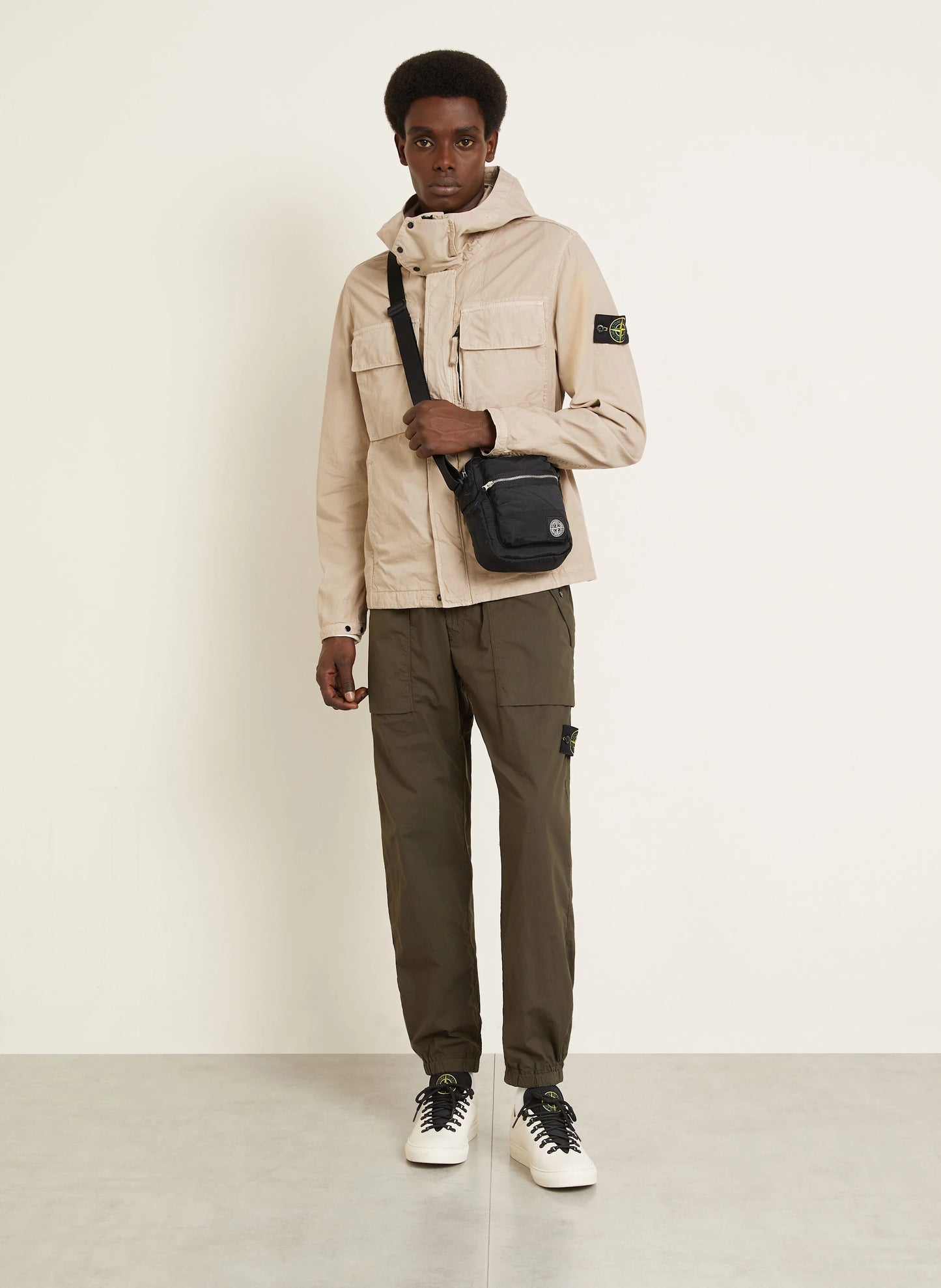 Мессенджер чоловічий Stone Island in Nylon ECONYL®