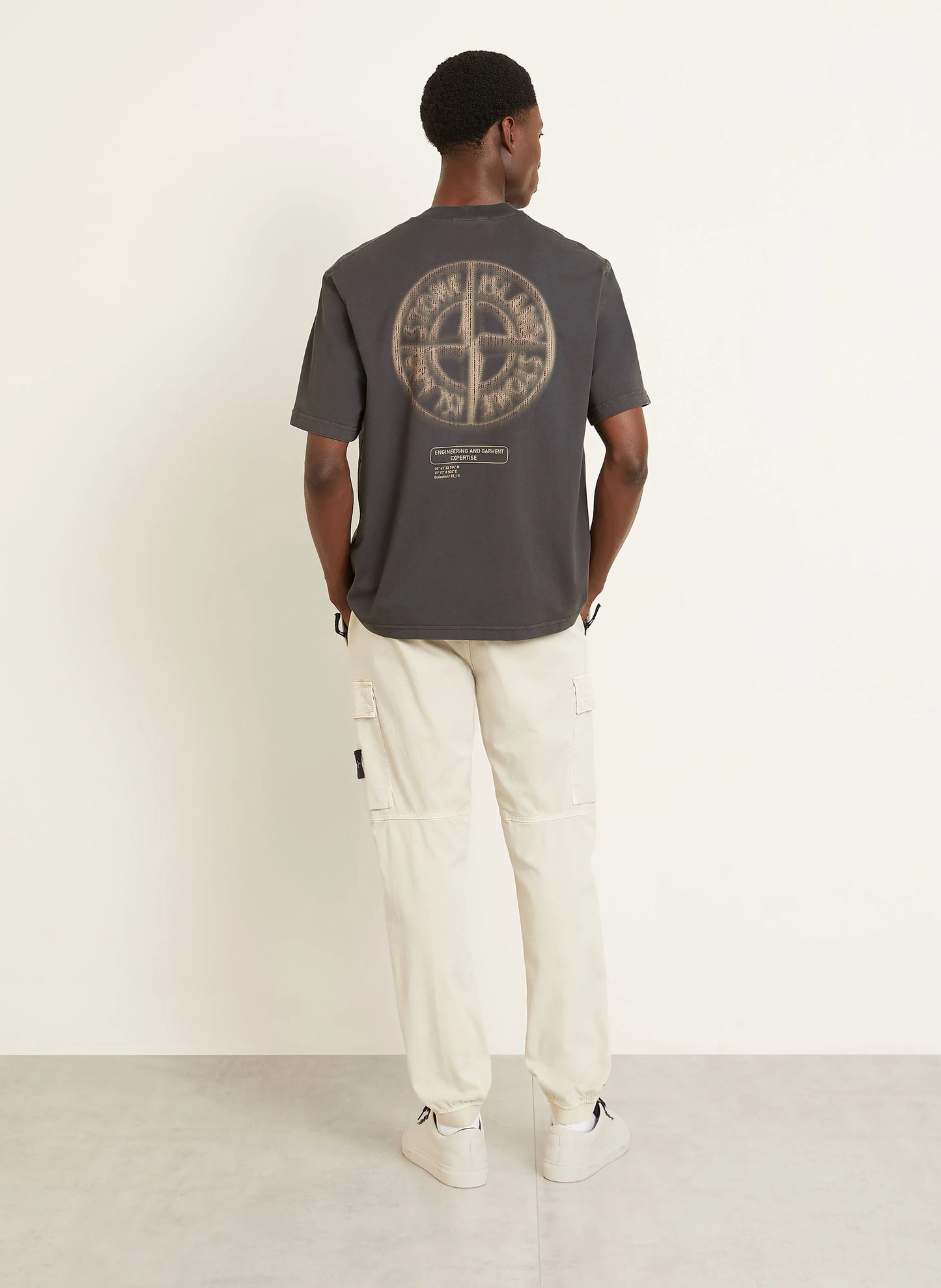 Футболка чоловіча Stone Island Combed Organic Cotton Jersey