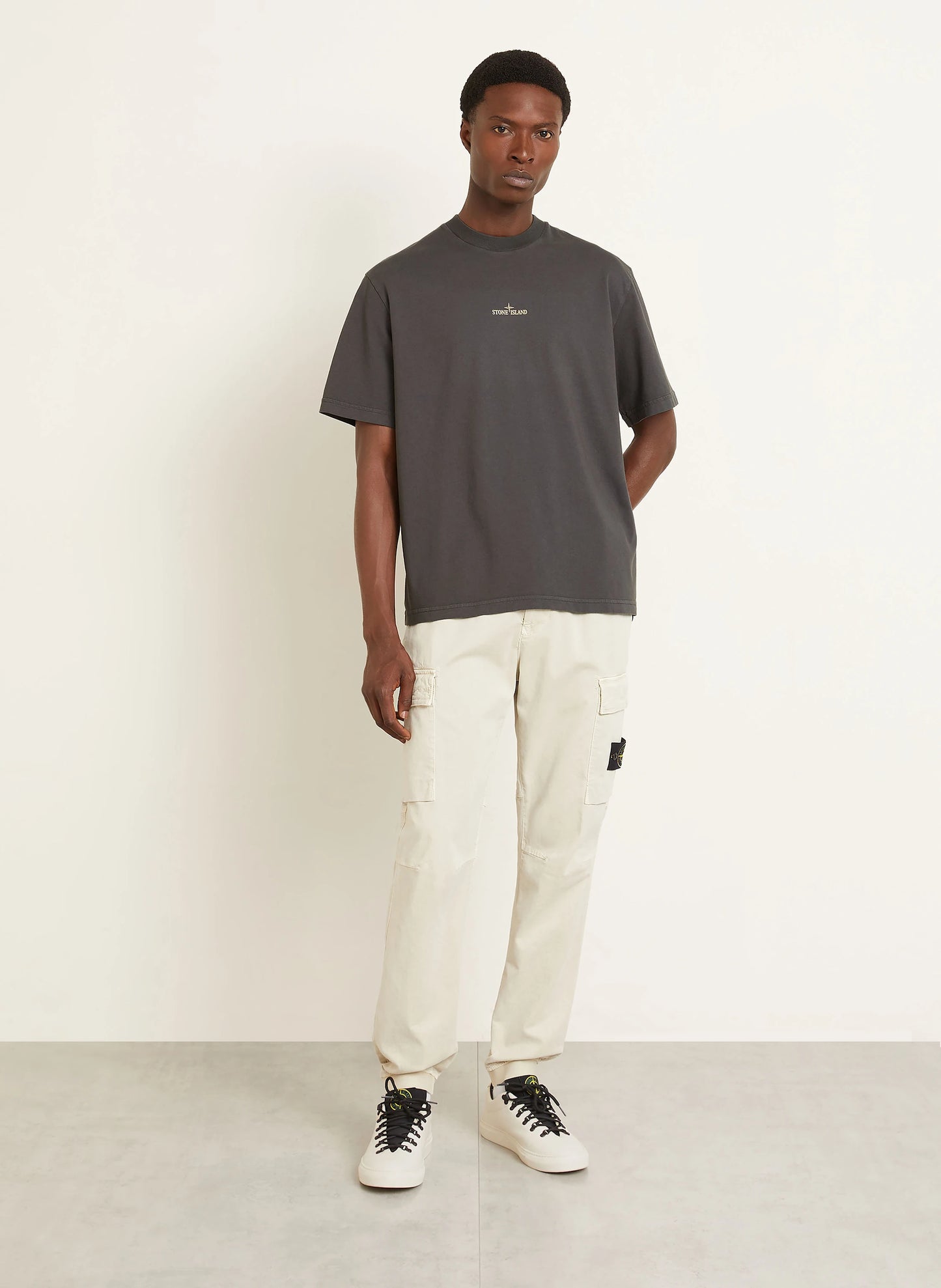 Футболка чоловіча Stone Island Combed Organic Cotton Jersey