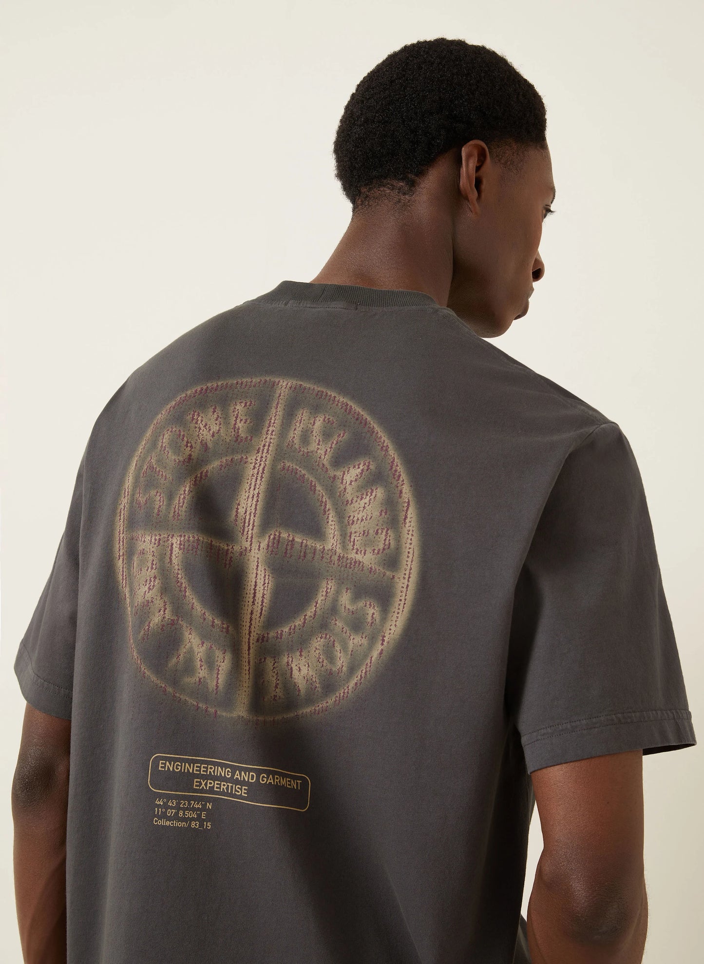 Футболка чоловіча Stone Island Combed Organic Cotton Jersey