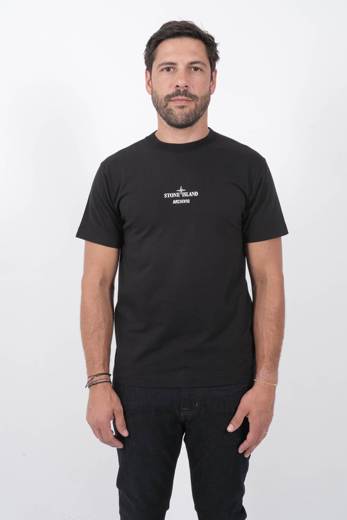 Мужская футболка Stone Island Logo Archivio T-Shirt