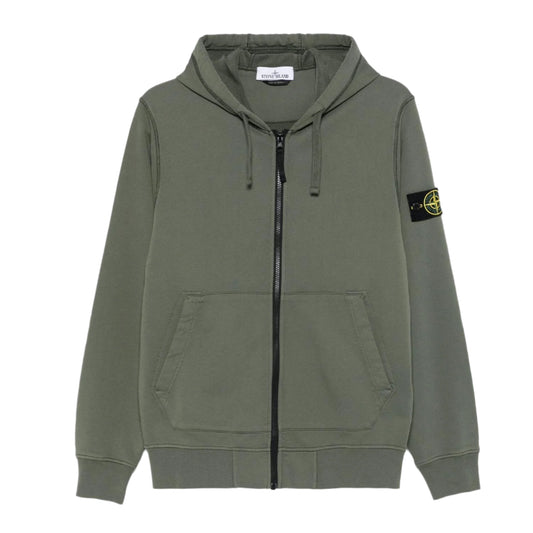 Кофта з капюшоном Stone Island Olive Zip Hoodie