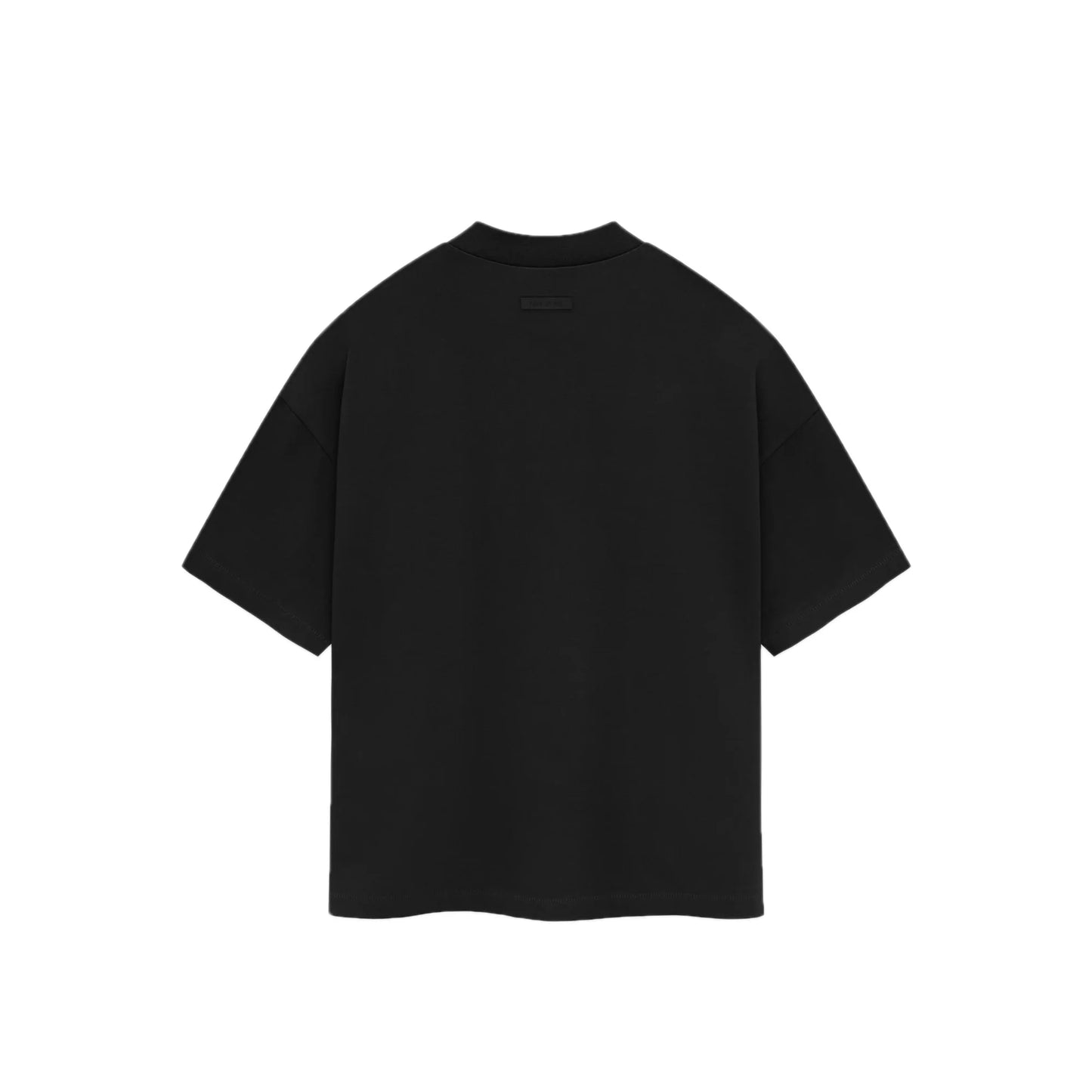Мужская футболка Fear of God ESSENTIALS Black Crewneck T-Shirt