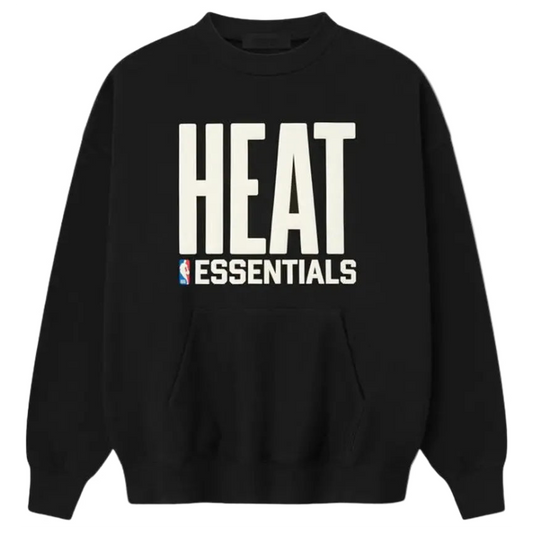 Світер унісекс Fear of God Essentials Heat Sport Crewneck 'Vintage Black'