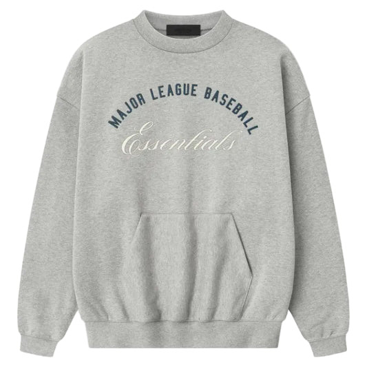Світер унісекс Fear of God Essentials MLB Sport Crewneck 'Concrete Heather'
