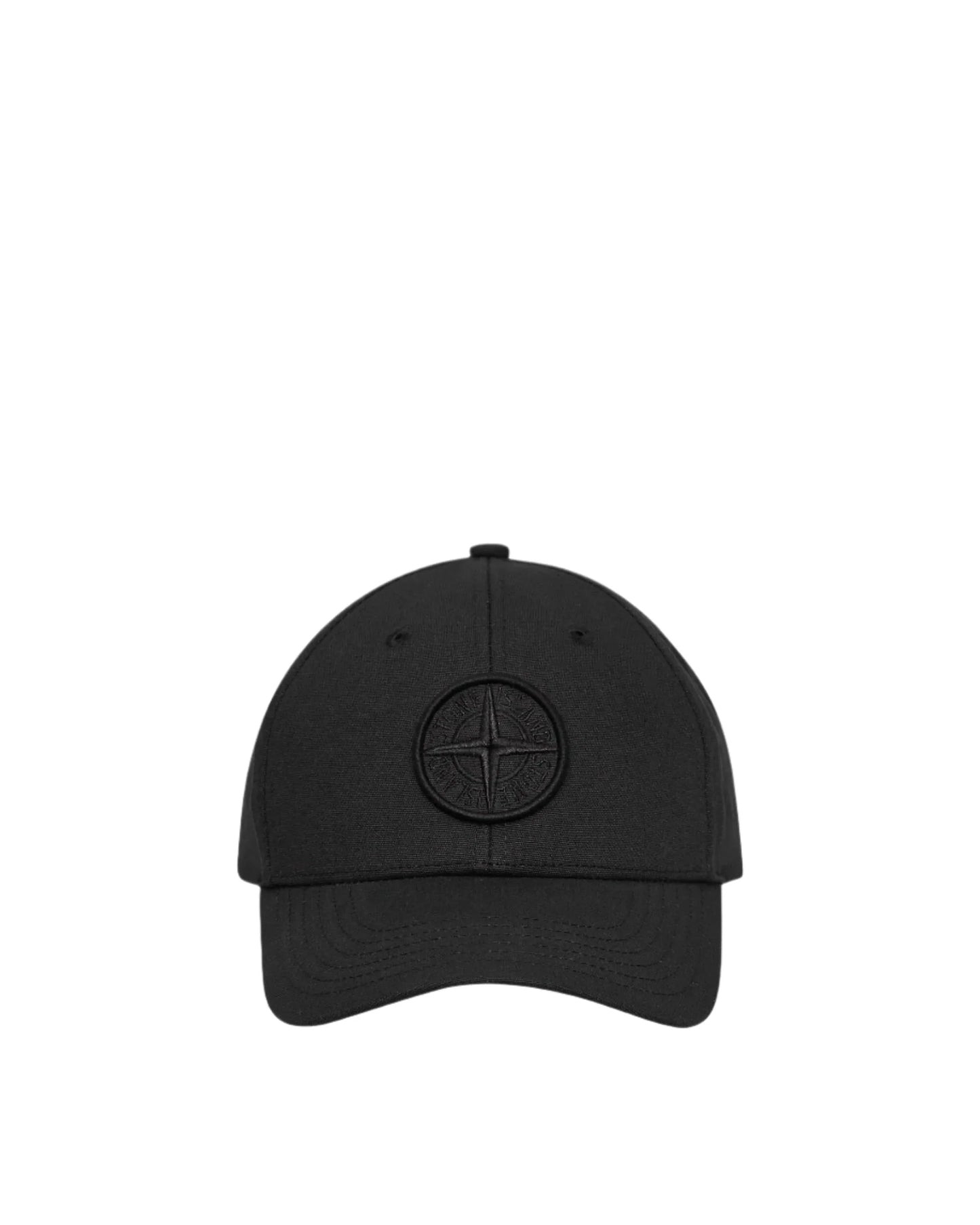 Кепка чоловіча Stone Island Logo Embroidered Cap in Black