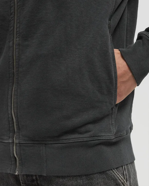 Кофта з капюшоном Stone Island Malfile Old Effect Full Zip
