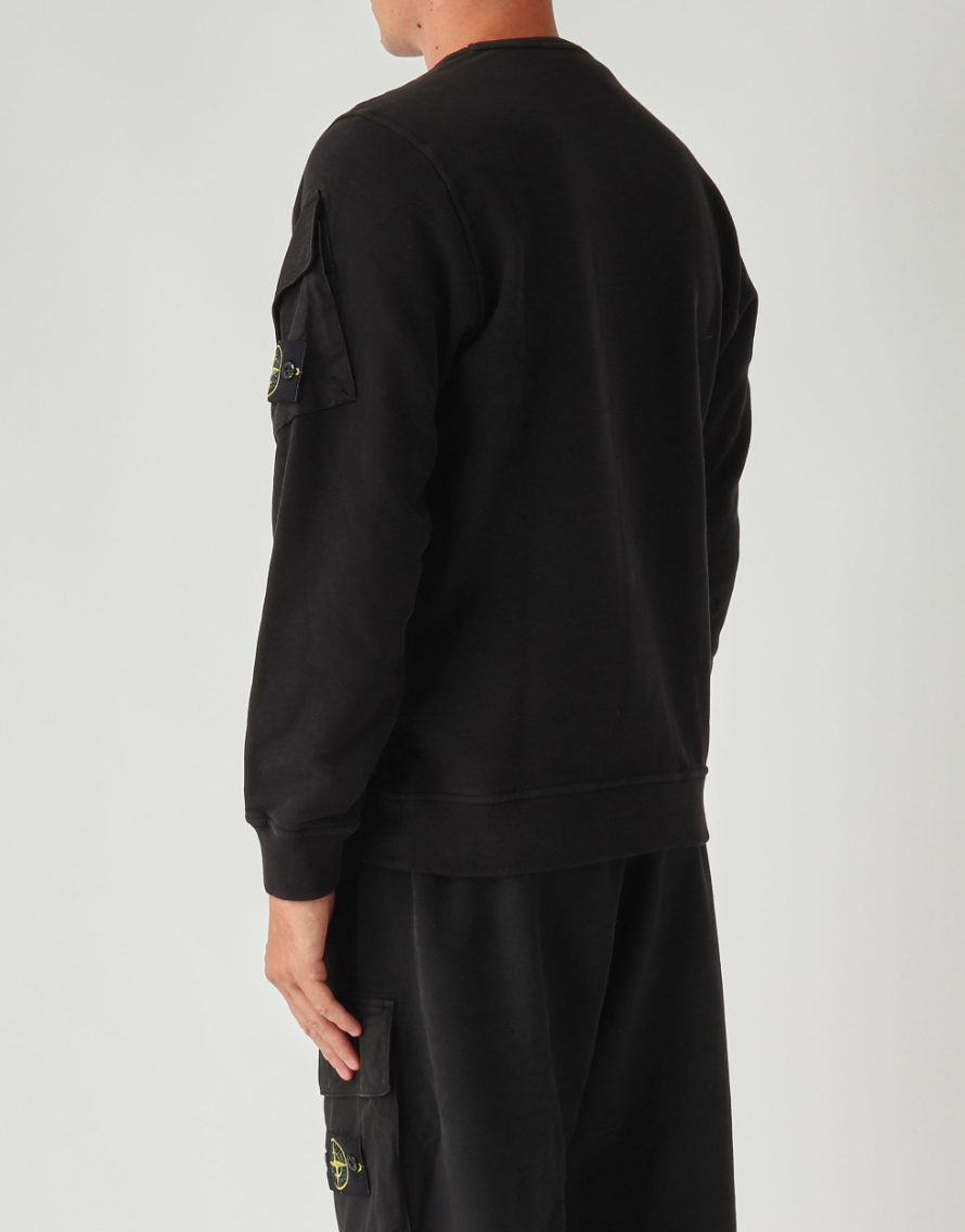 Светр чоловічий Stone island  Logo Patch Crewneck Sweater