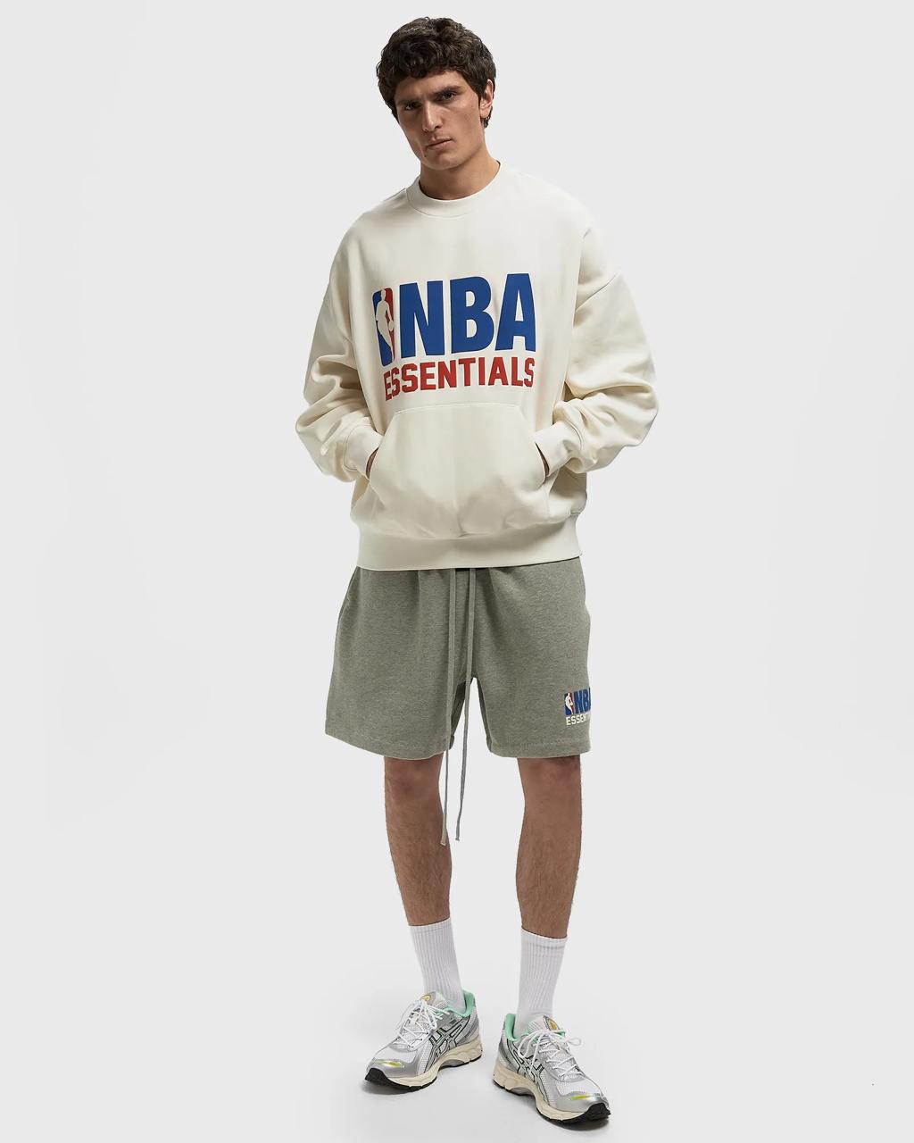 Світер унісекс Fear Of God ESSENTIALS x NBA 90's Cream