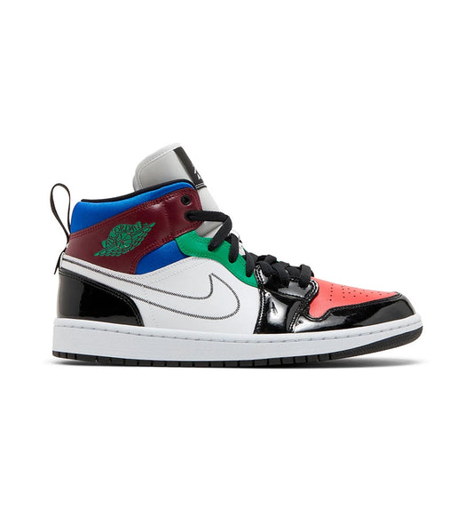 Кросівки жіночі Air Jordan 1 Mid SE Multi-Color