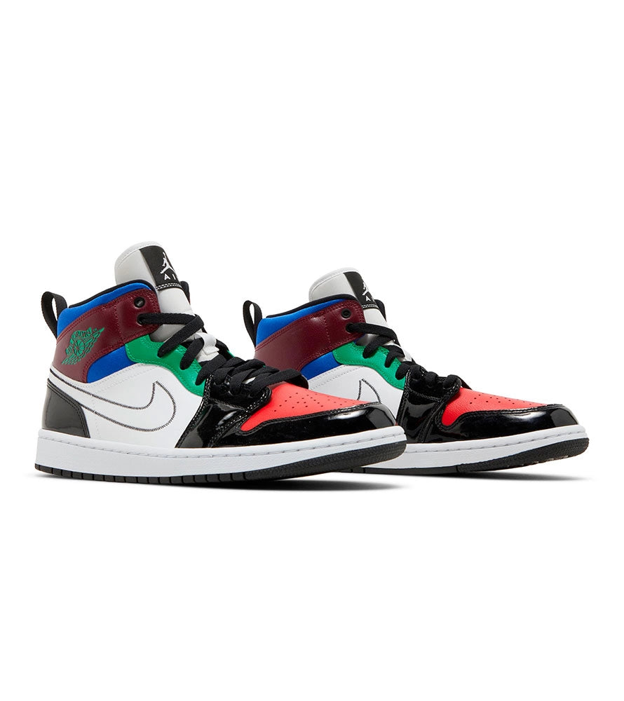 Кроссовки женские Air Jordan 1 Mid SE Multi-Color