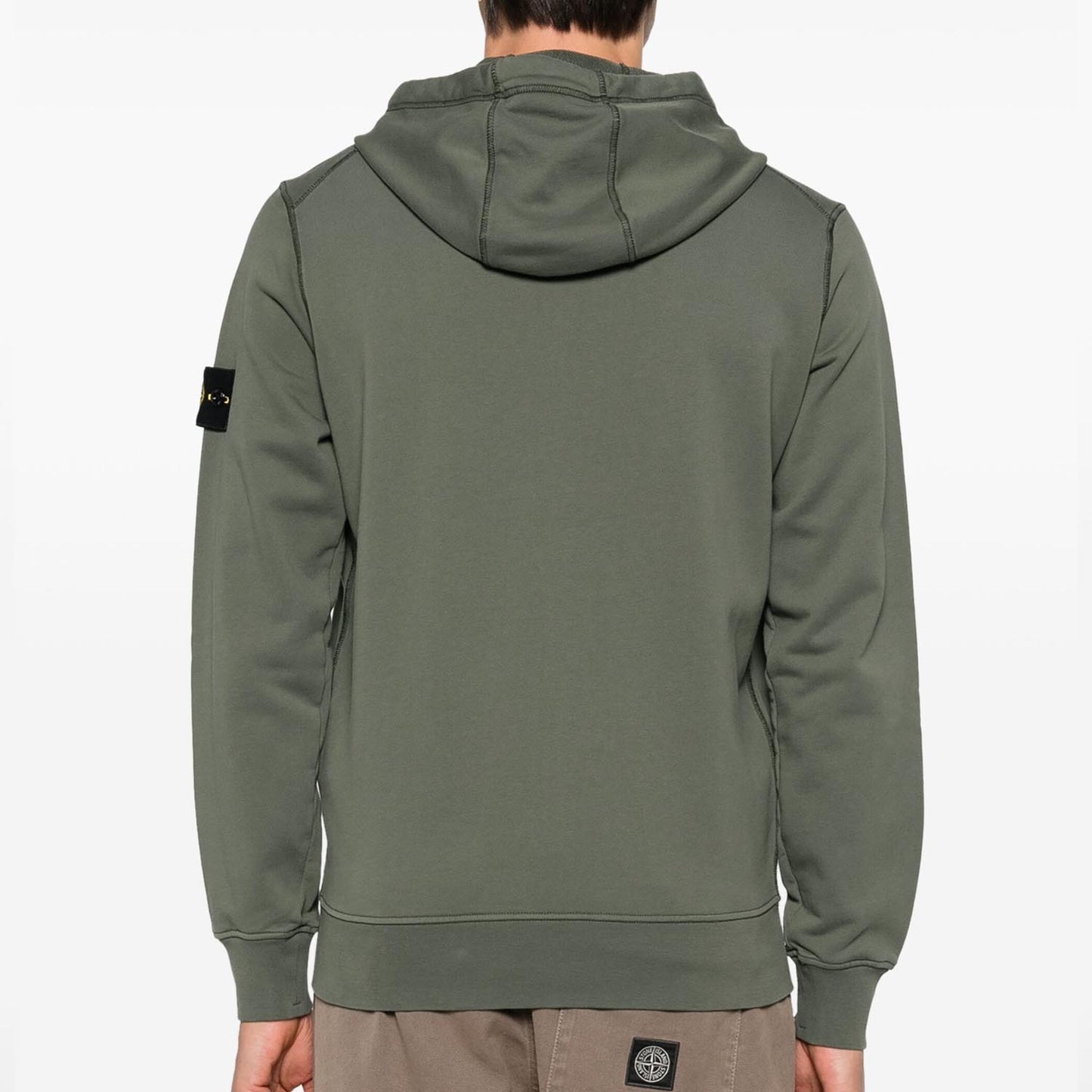Кофта з капюшоном Stone Island Olive Zip Hoodie
