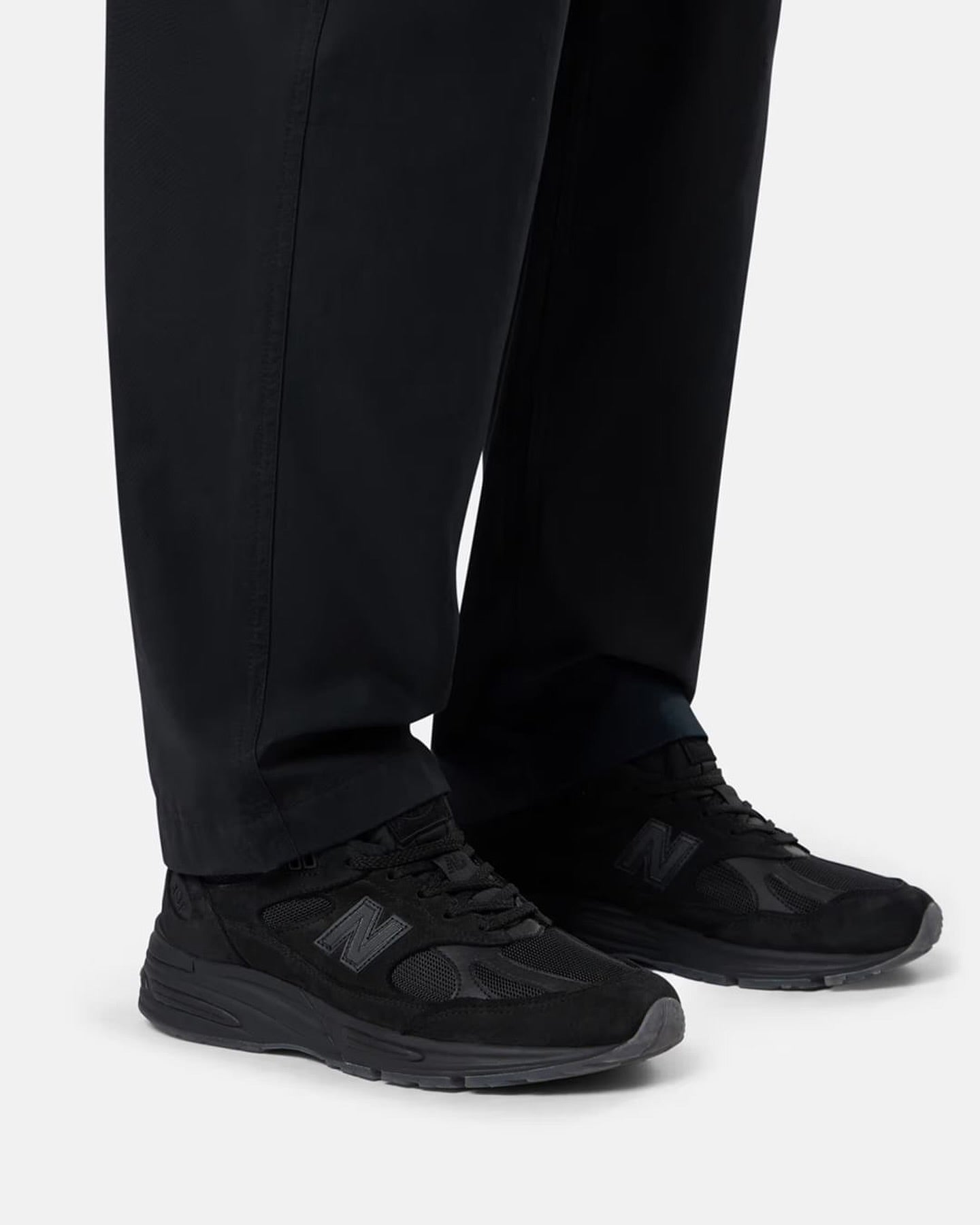 Кроссовки мужские Stone Island x 991v2 Made in England Ghost Pack - Black