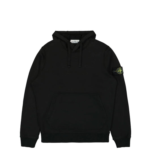 Кофта з капюшоном Stone Island Logo Patch Hoodie in Black