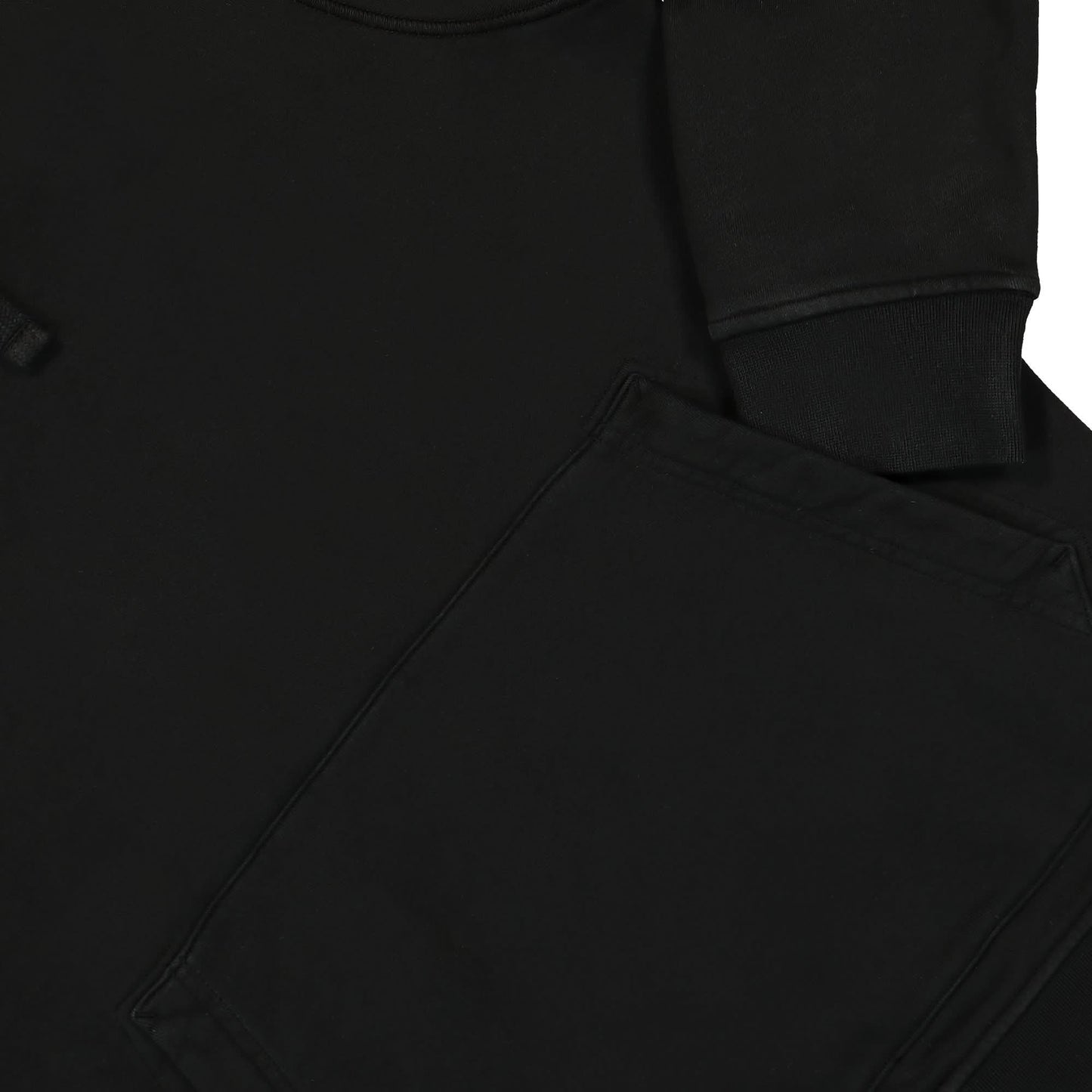 Кофта з капюшоном Stone Island Logo Patch Hoodie in Black